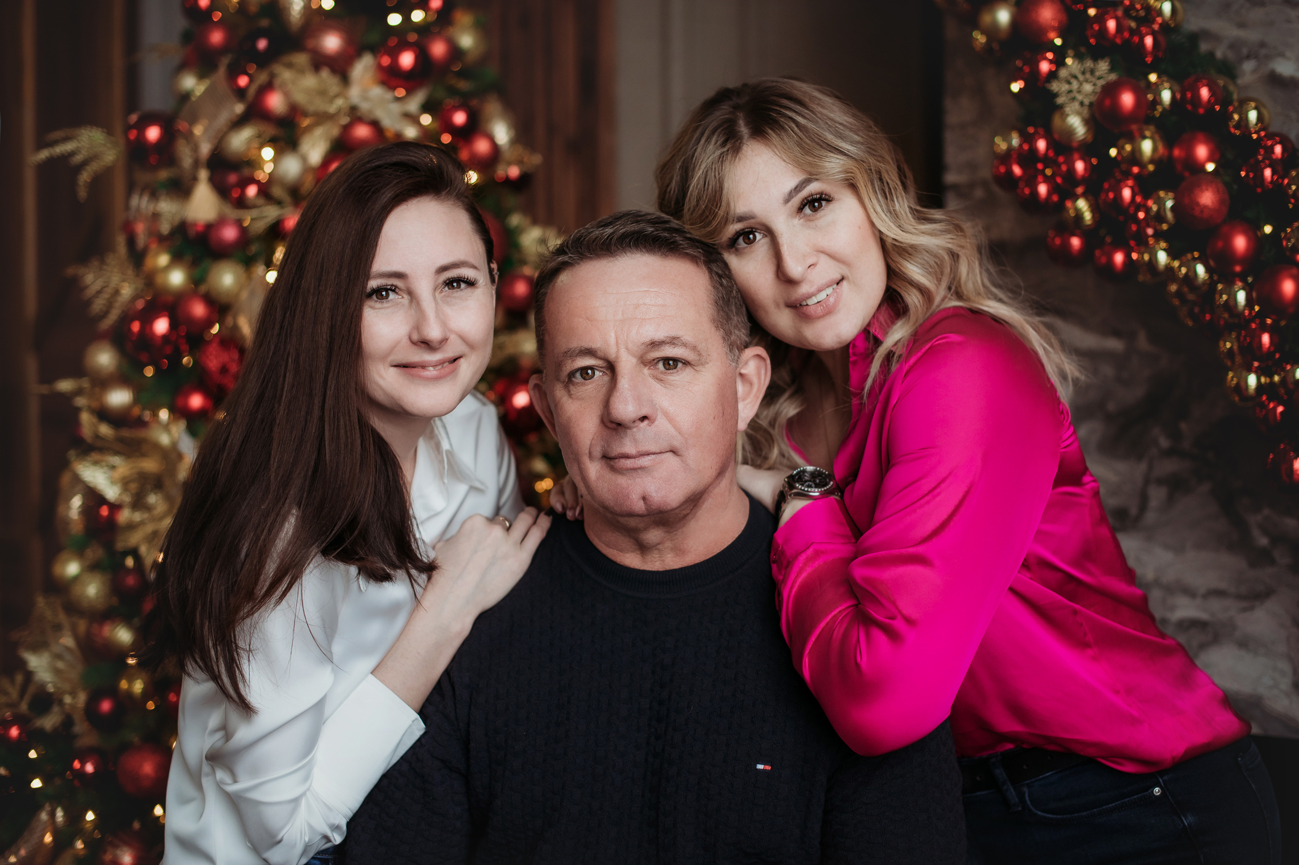 Новогодняя фотосессия. Фотограф Лейла Насибова-женский портрет, семейные фотосессии, контент