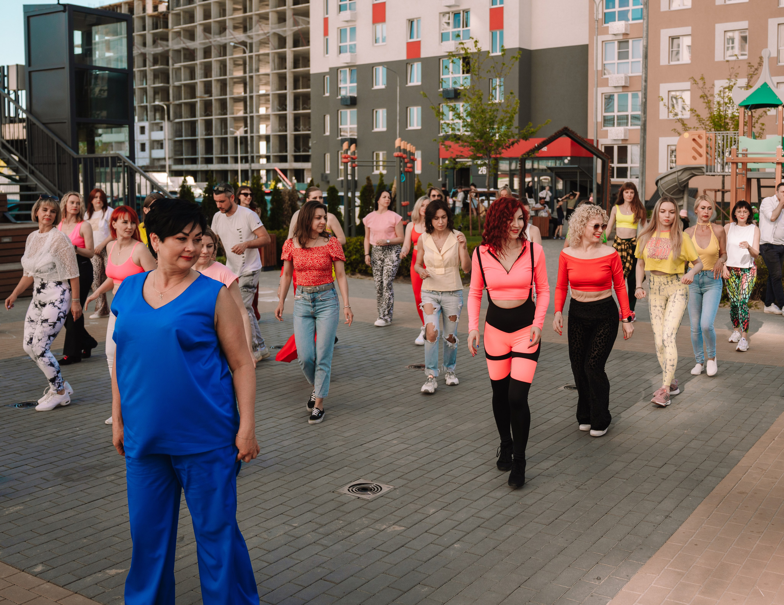 Latina Underground open-air флешмоб. Фотограф Елена Копылова, Санкт-Петербург