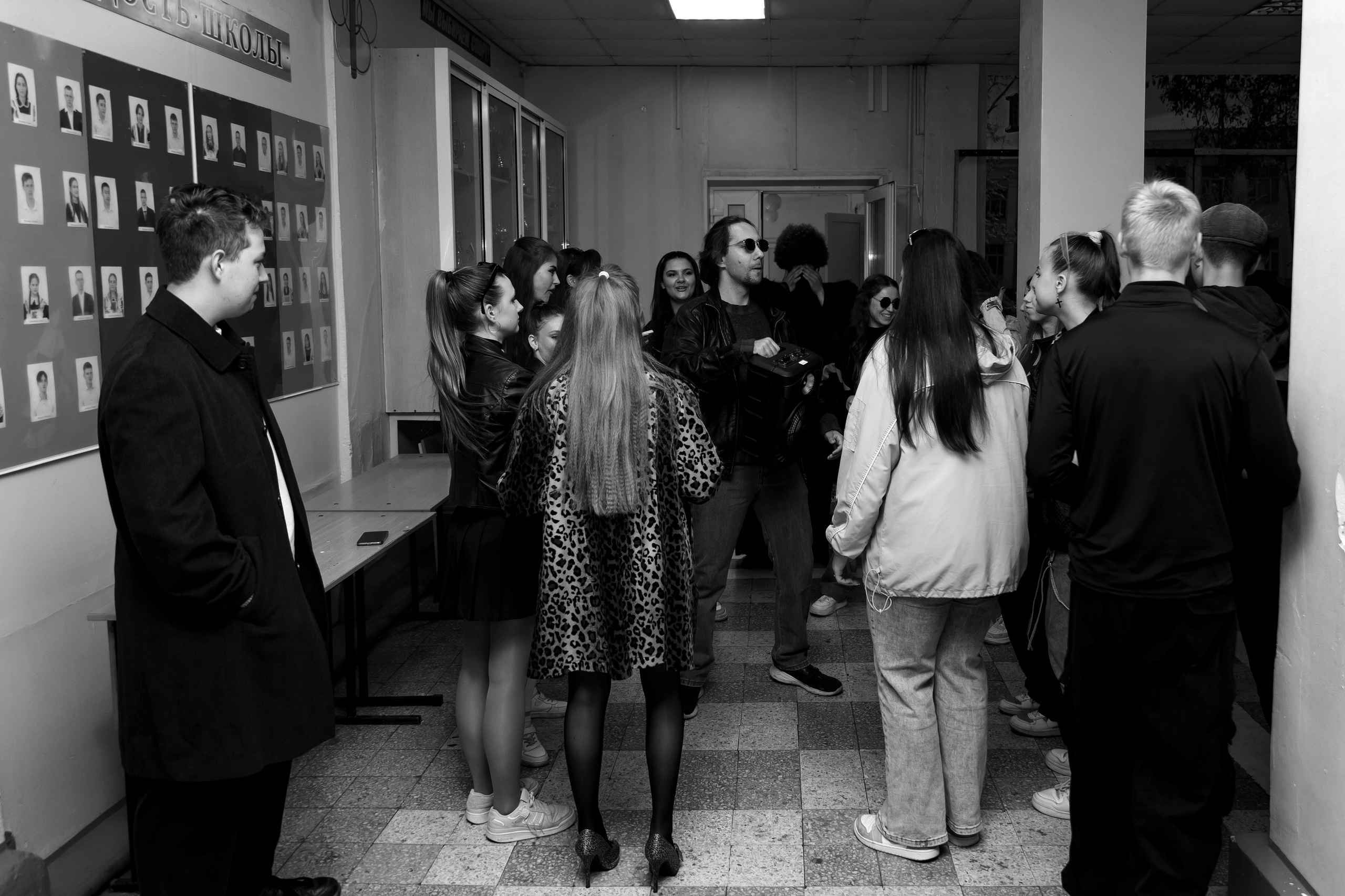 11 класс день не послушания в школе. Фотограф Любовь Корниенко, Примоский край