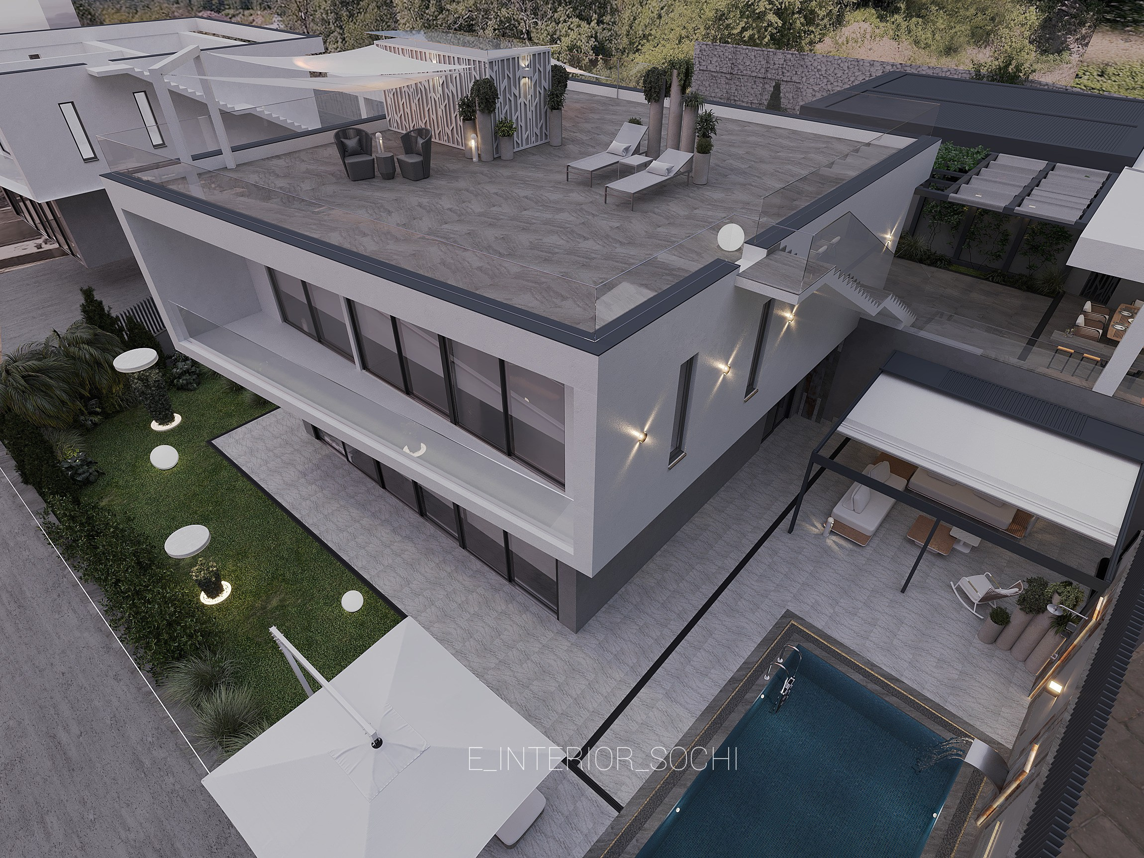 AIR_STONEWOOD. Дизайн интерьера Евгения Тисленко