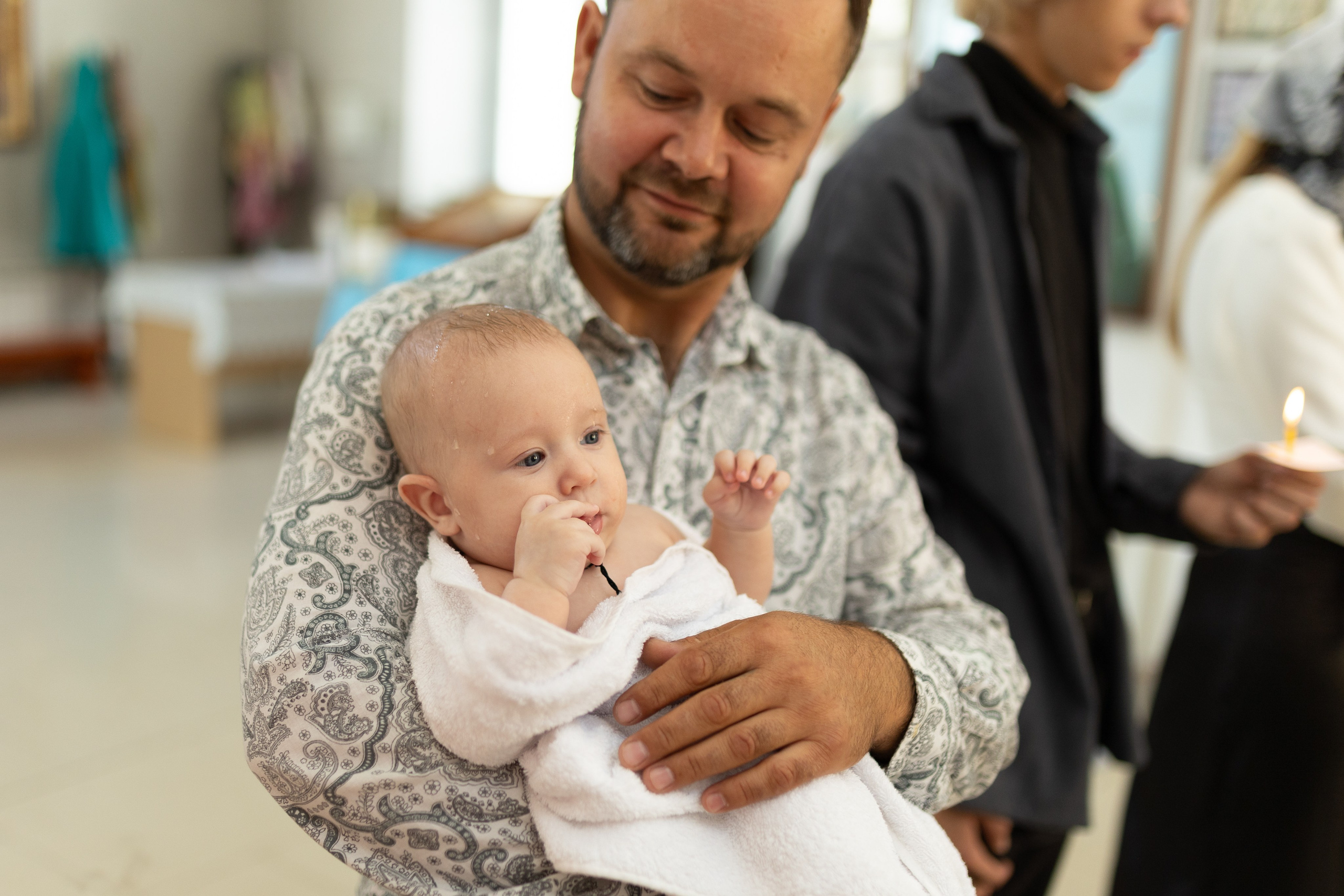 Крещение Артёма (все фото с таинсвта крещения). Фотограф новорожденных. Детский и семейный фотограф Марьяна Юдина