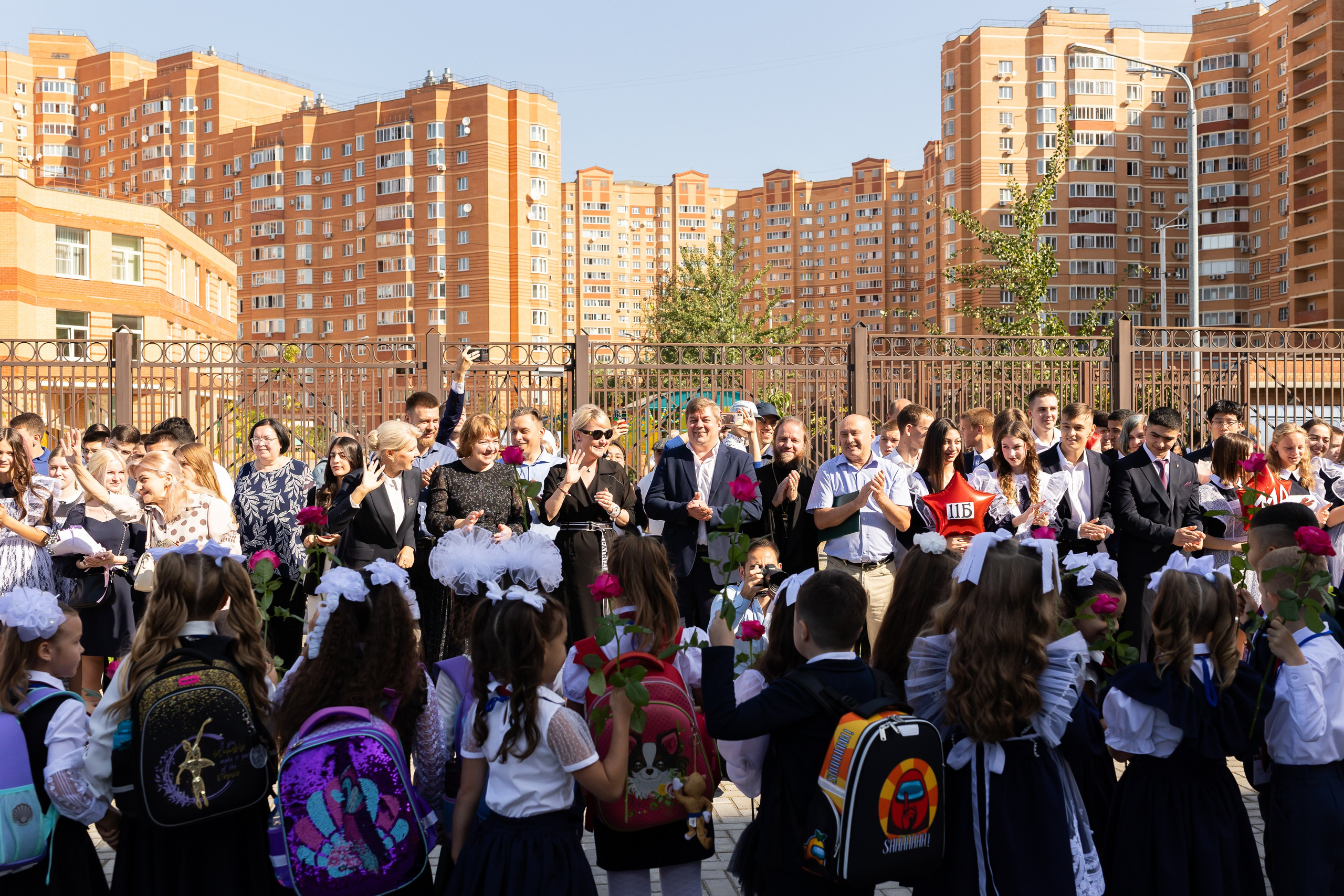 Линейка 1 сентября. Профессиональный Фотограф в Москве Андрей Славнов