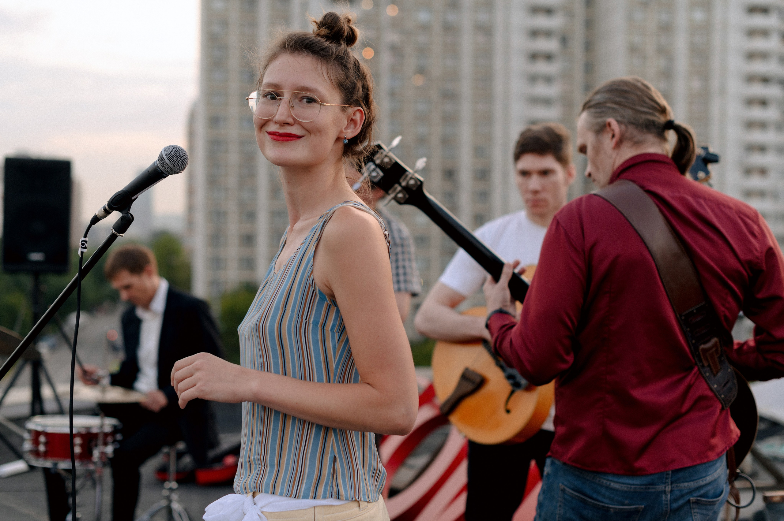 ДЖАЗ НА КРЫШЕ. Шашкова Вероника / Свадебный и семейный фотограф Москва и Ярославль