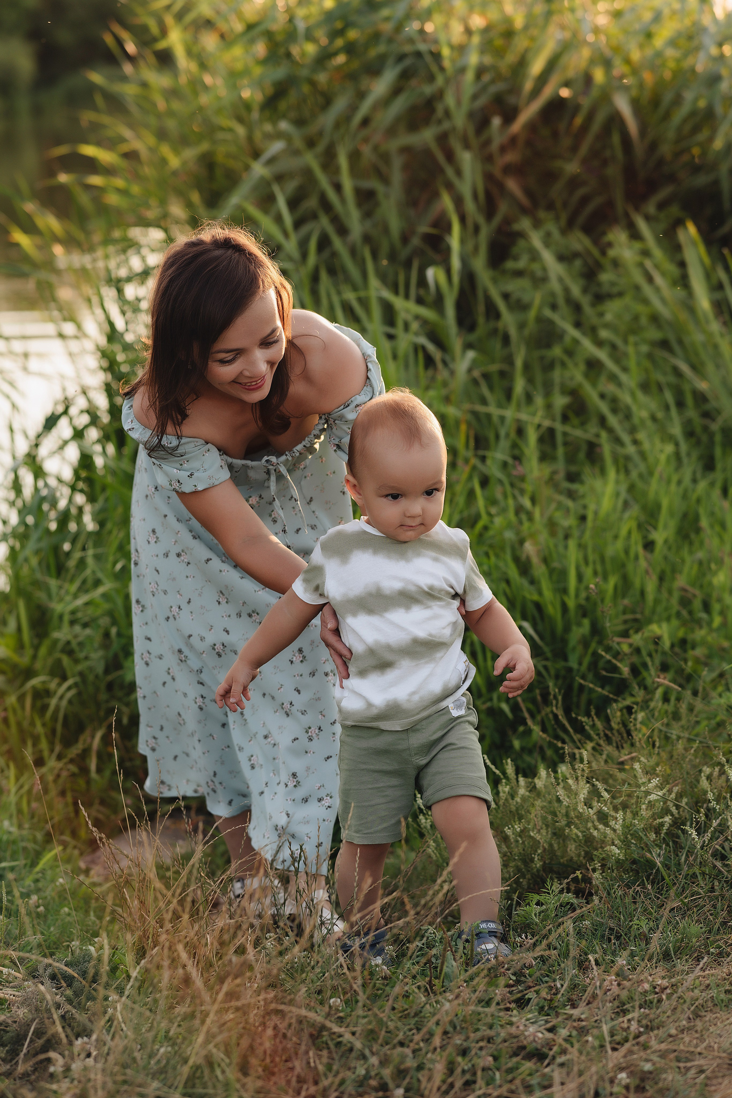 Семейная съемка на закате. Фотограф Карина Шмулёва. Воронеж и область