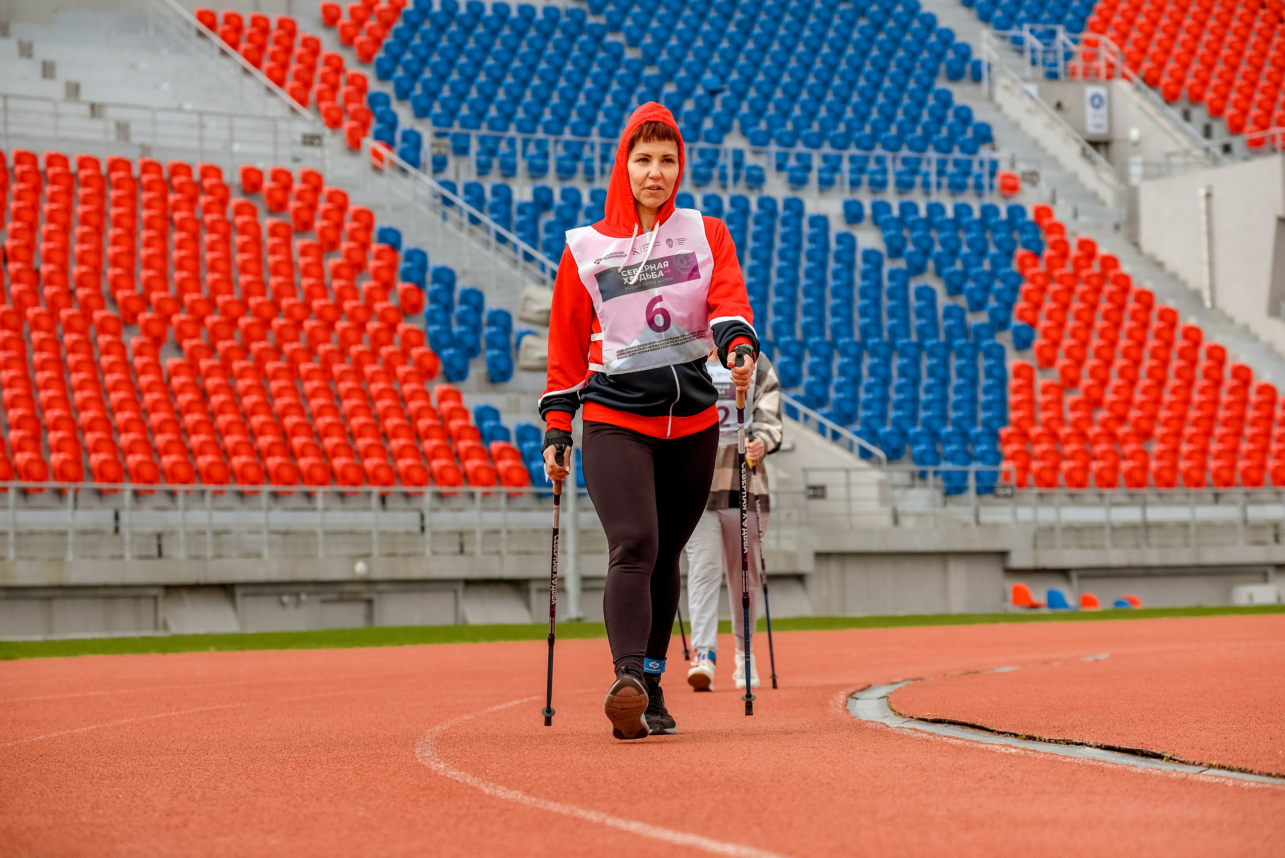 Северная ходьба. Фотограф Анна Герман. Красноярск