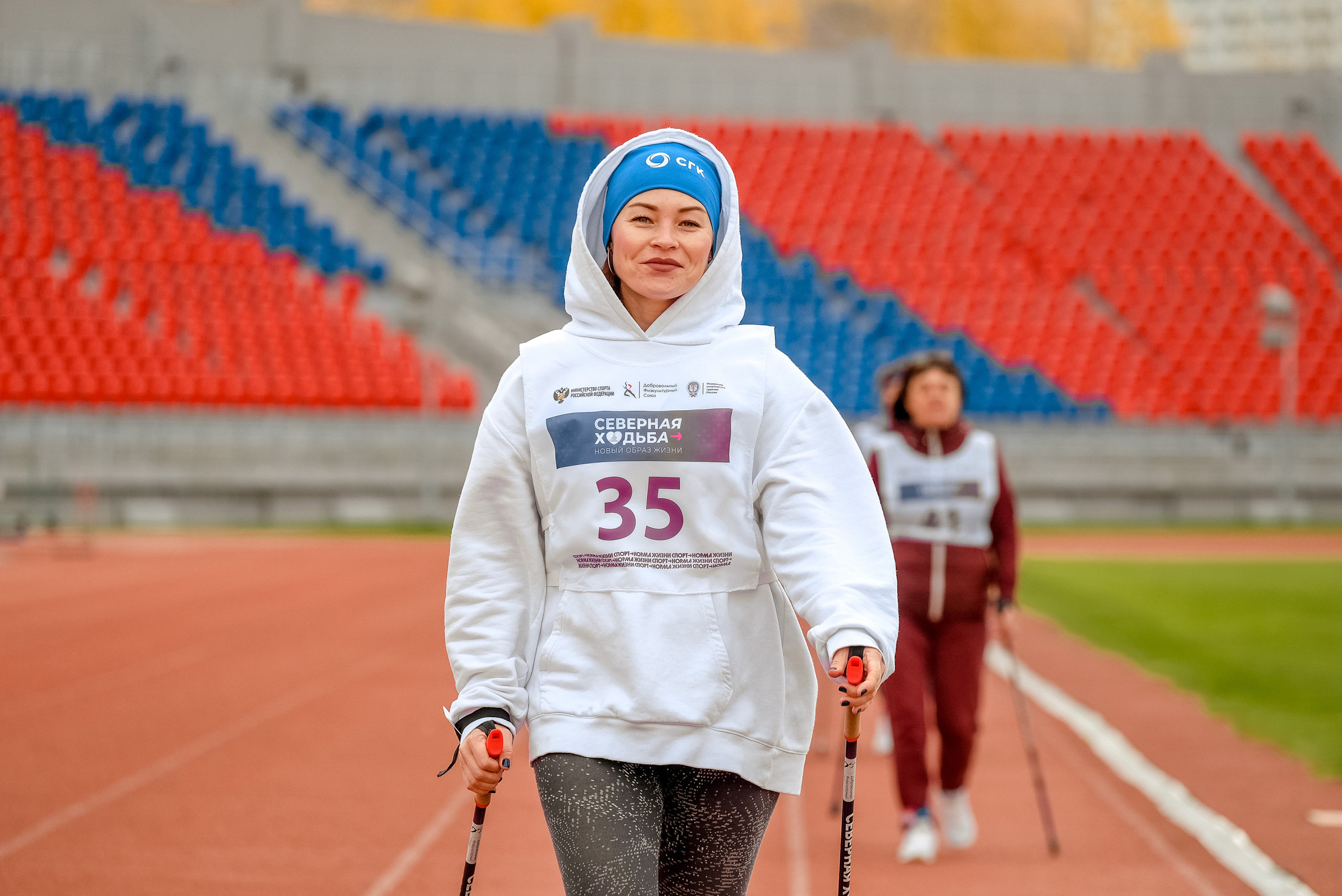 Северная ходьба. Фотограф Анна Герман. Красноярск