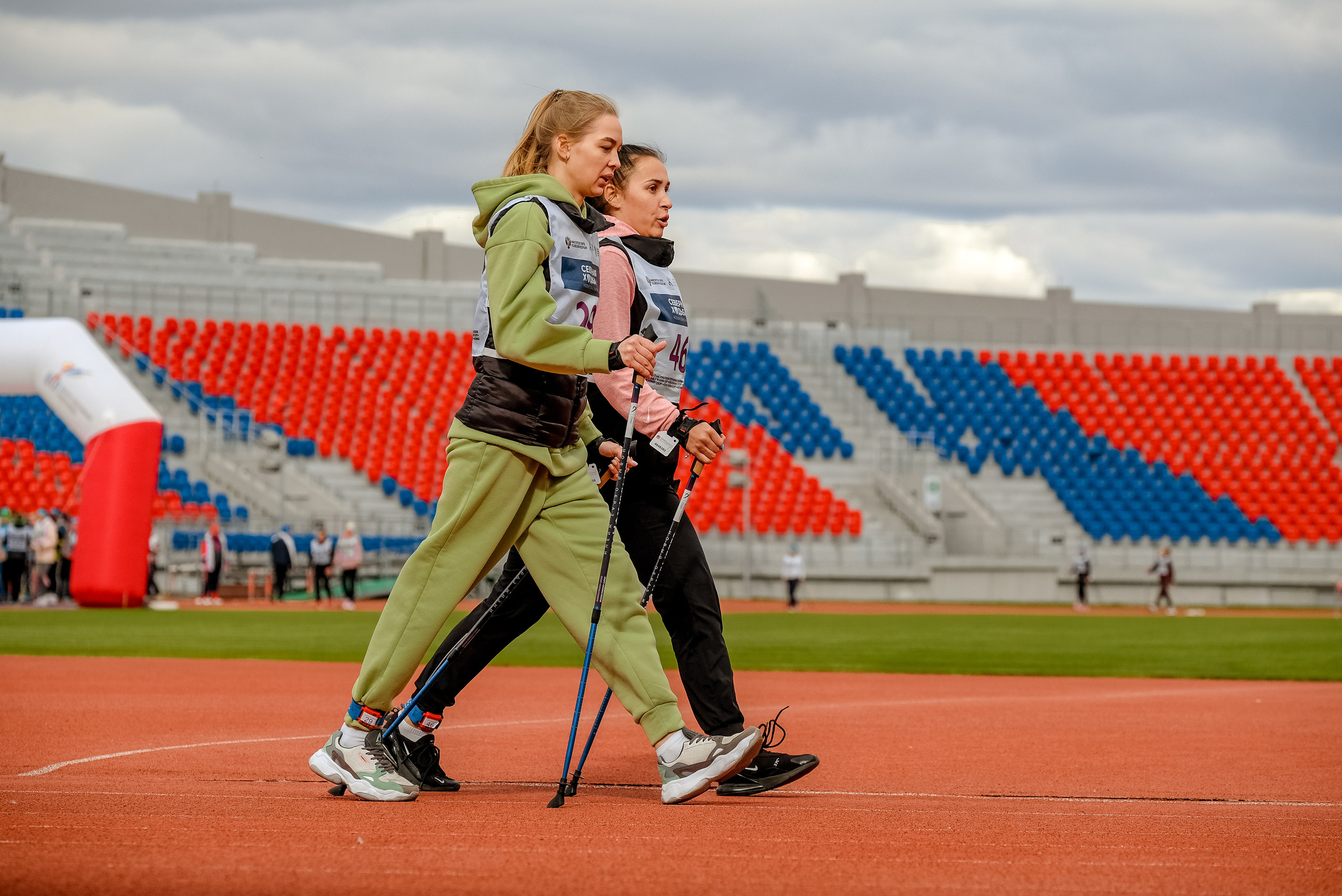 Северная ходьба. Фотограф Анна Герман. Красноярск