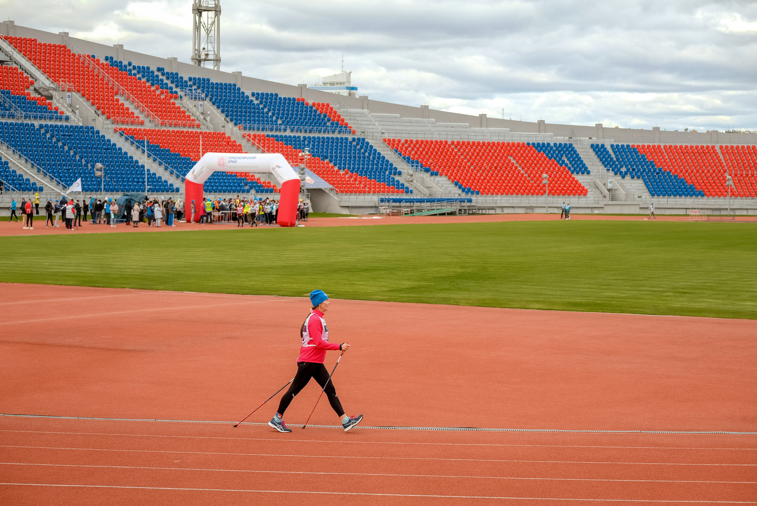 Северная ходьба. Фотограф Анна Герман. Красноярск