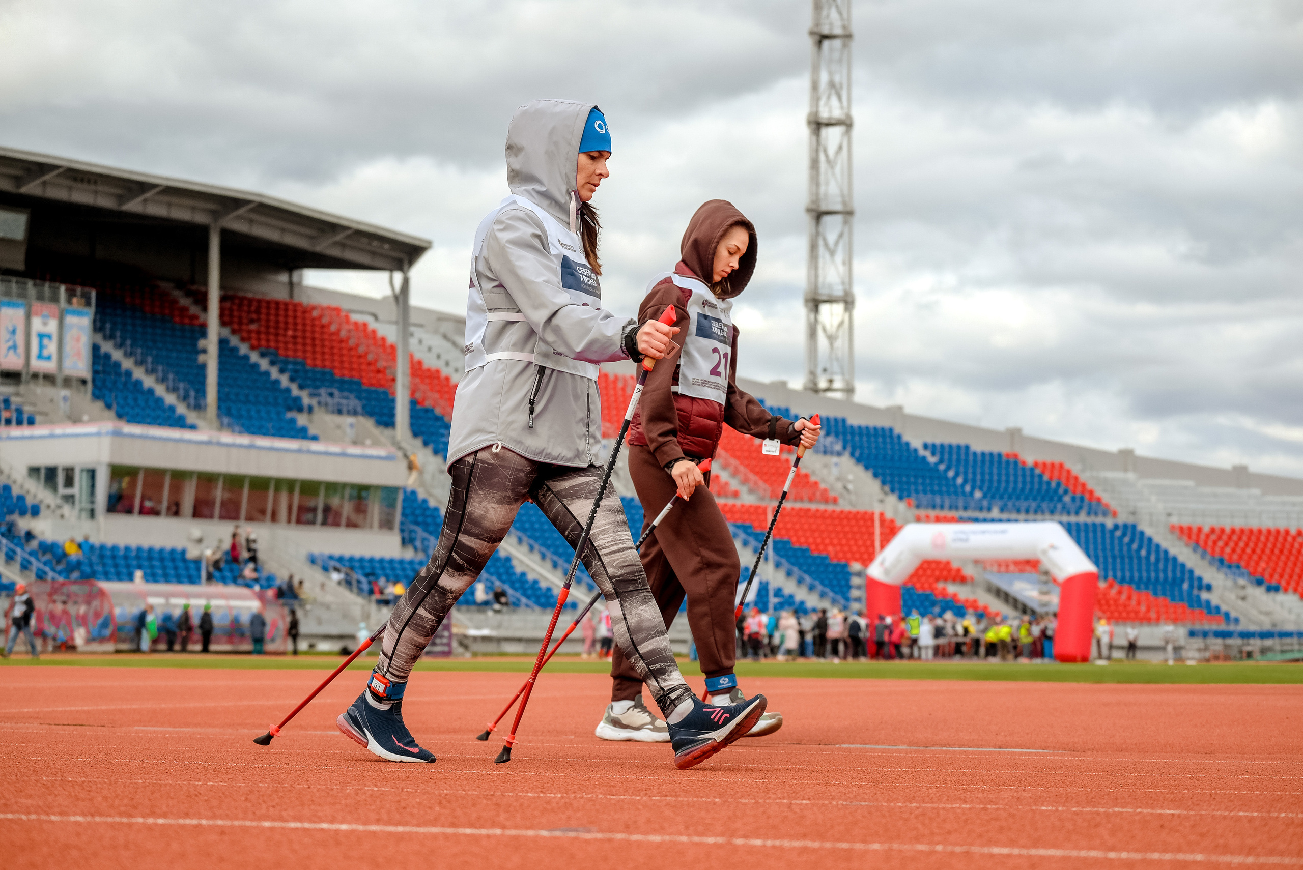Северная ходьба. Фотограф Анна Герман. Красноярск