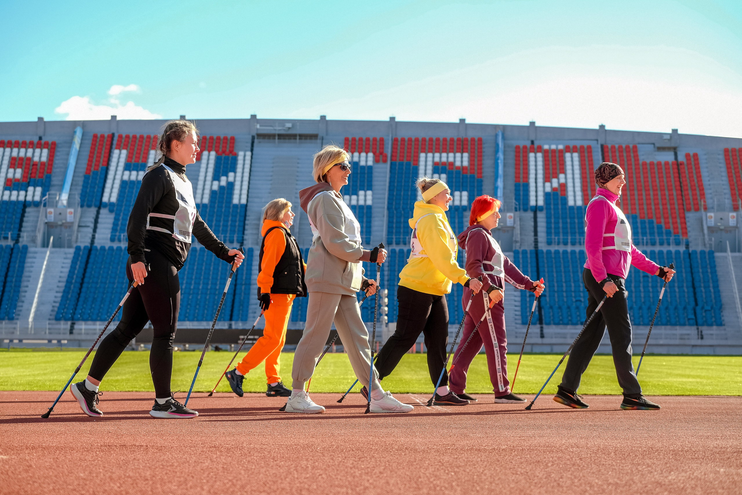 Северная ходьба. Фотограф Анна Герман. Красноярск