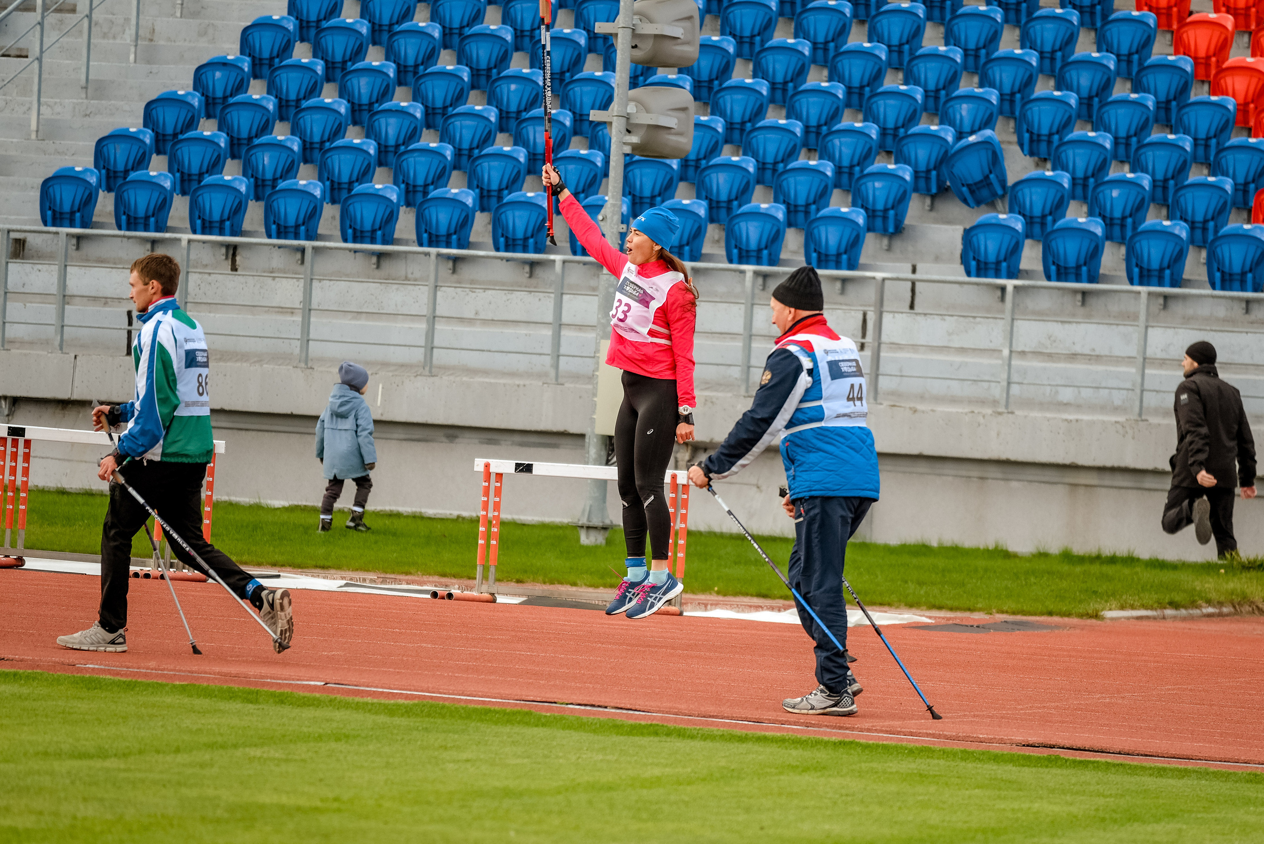 Северная ходьба. Фотограф Анна Герман. Красноярск