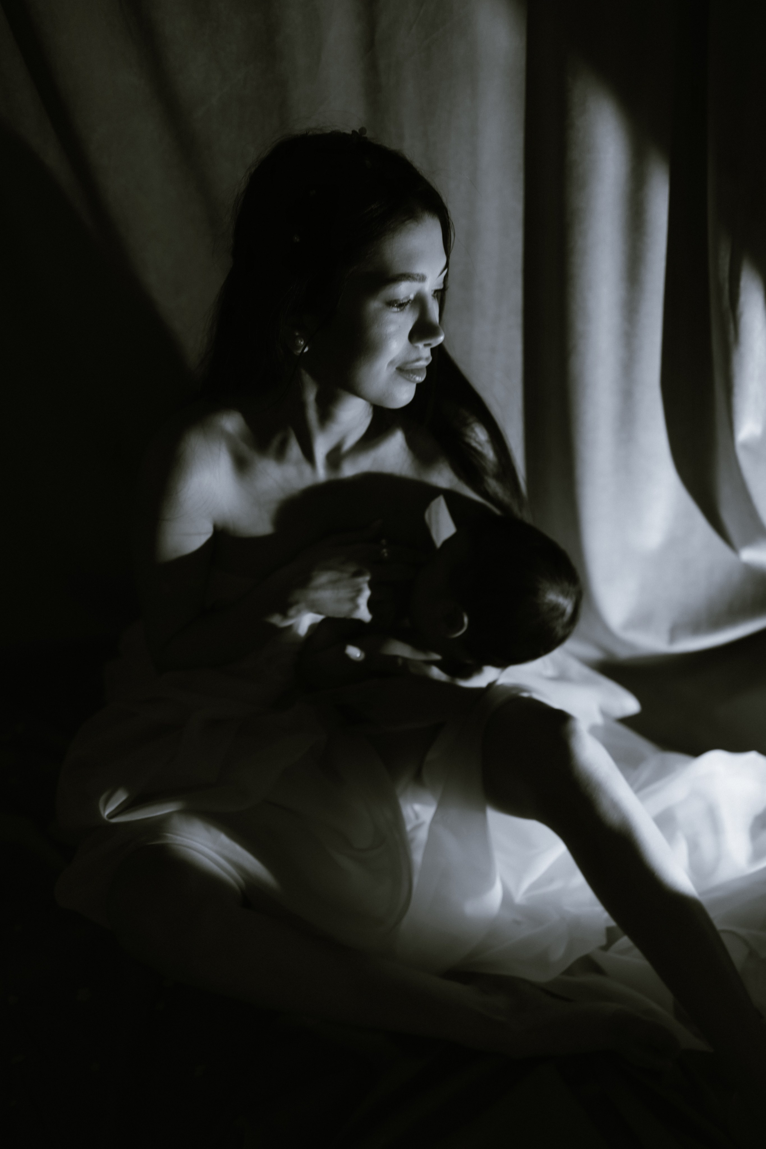 Вера и Арон, мама с малышом. Семейный и свадебный фотограф в Самаре Анастасия Воропаева