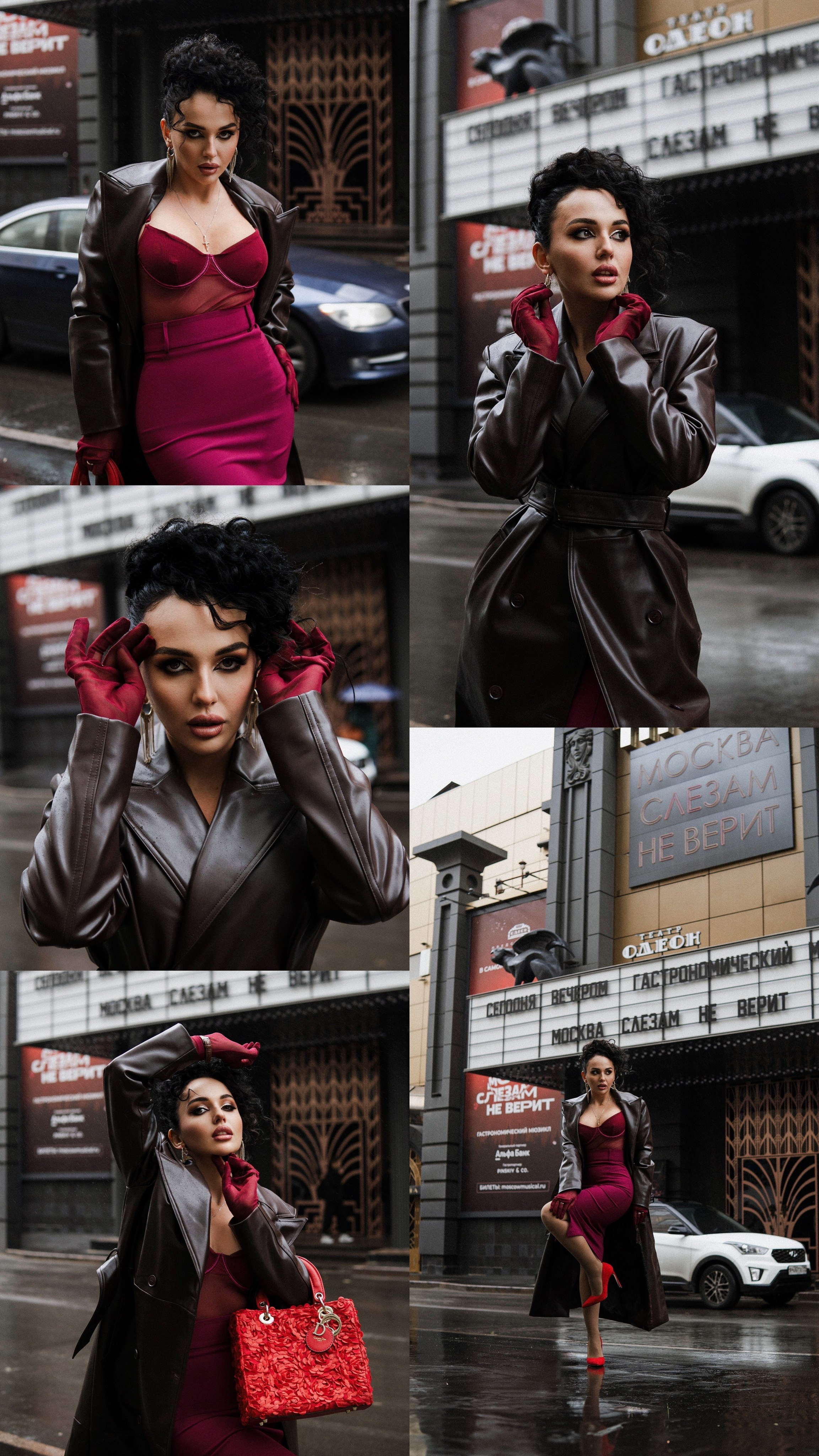 Ретро съемка — модель Алена. Фотограф Москва и Видеограф Москва