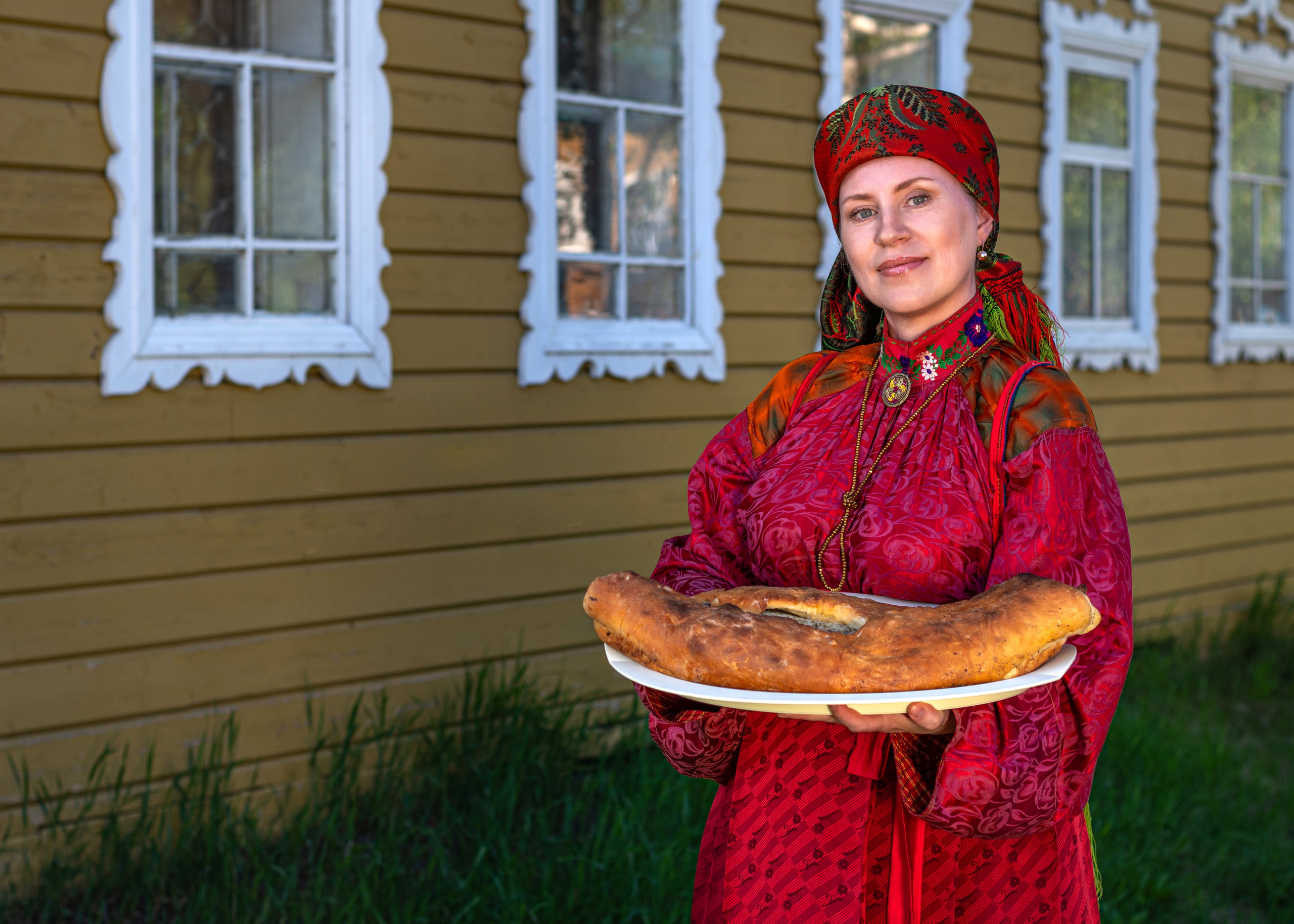 Ижемский наряд. Фотограф в с. Ижма Республика Коми Терентьев Сергей