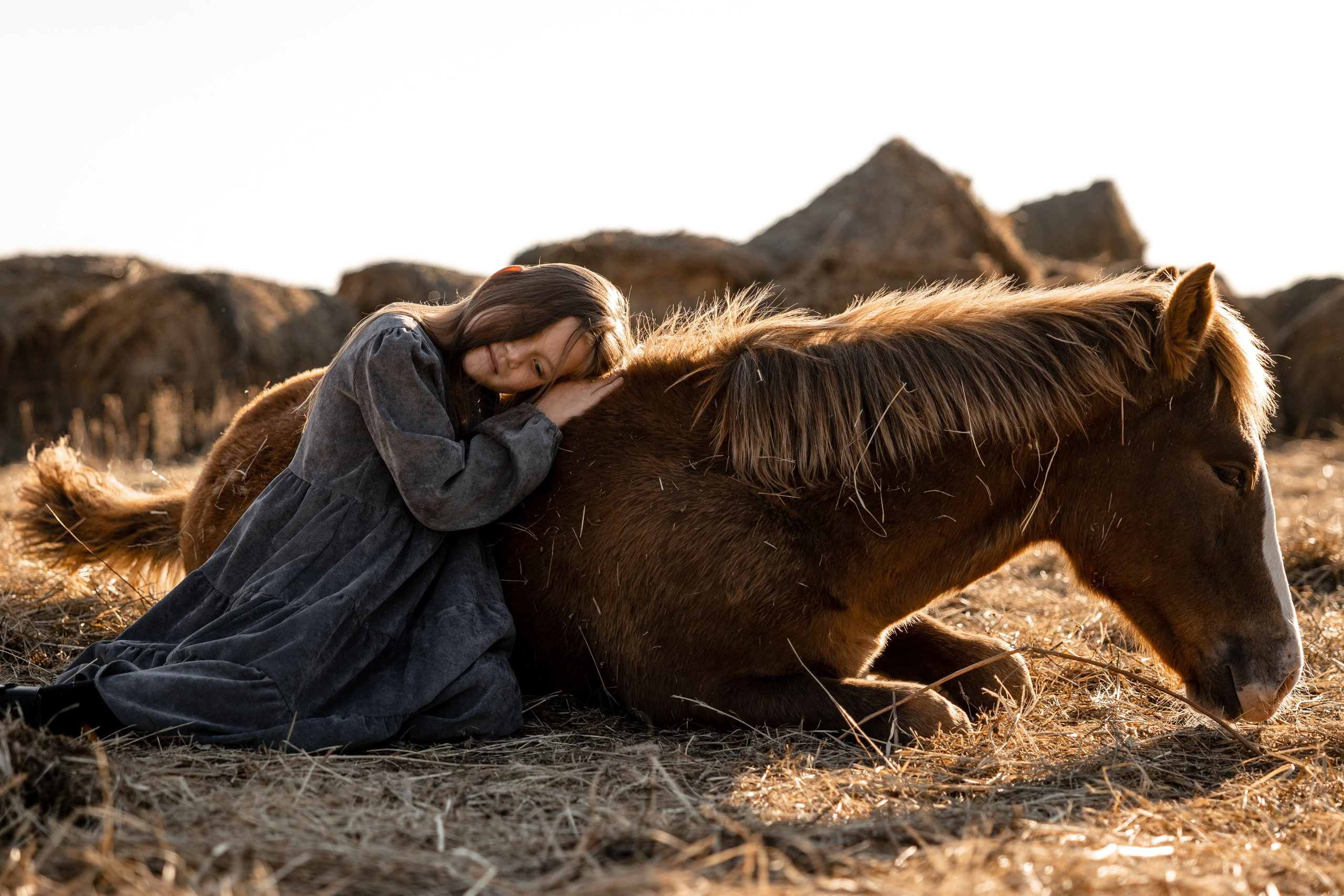 Съёмка с лошадьми. Конный клуб «Карсар». Татьяна Мирзоян