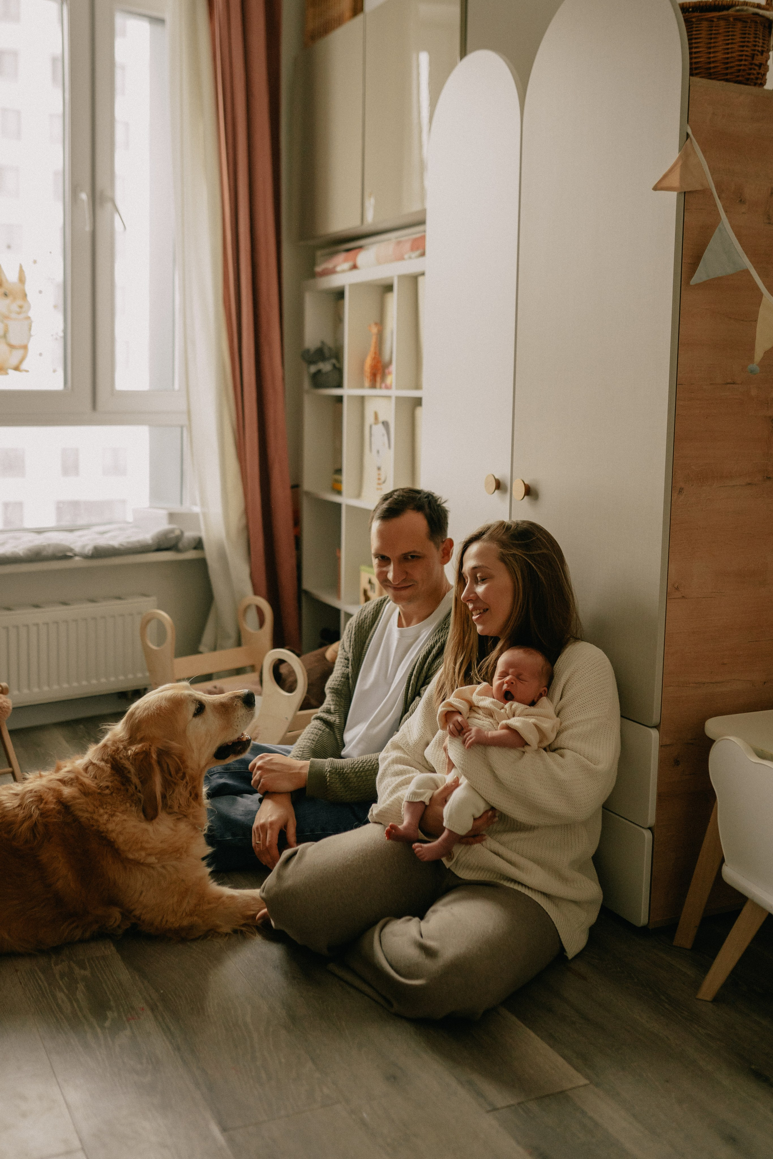 Лена, Игорь, Арина, Агата. Семейный фотограф Москва