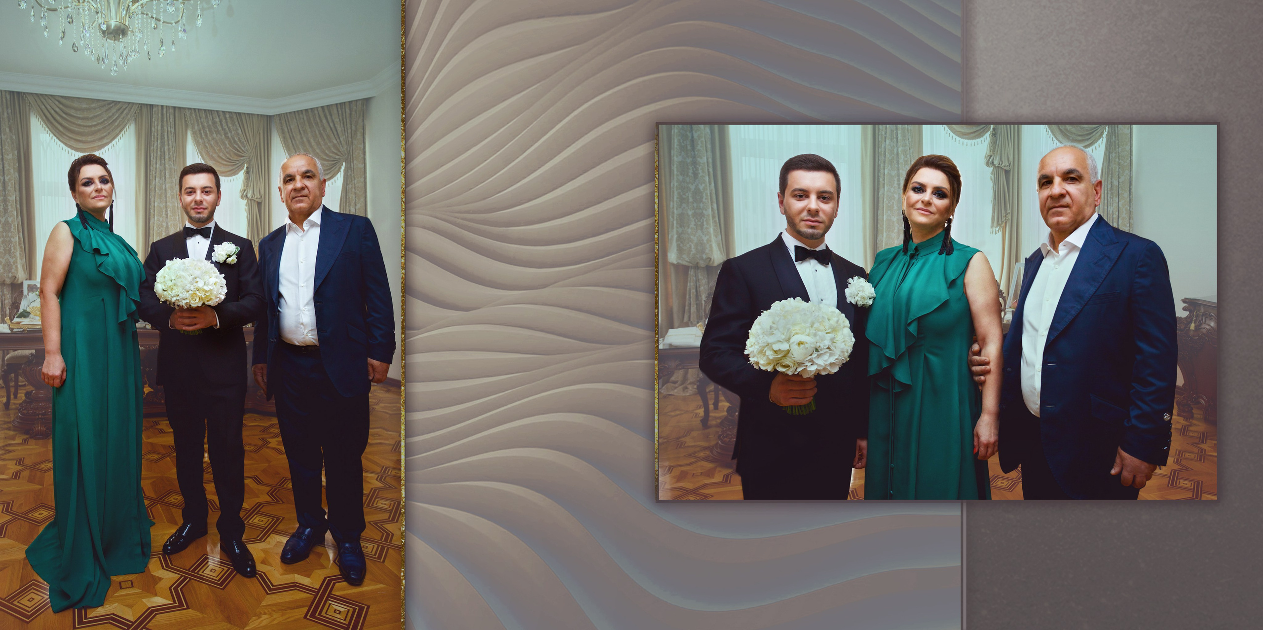 Свадебная фотокнига. Фотограф Кирсанова Наталия. Фотохудожник Наталия Кирсанова