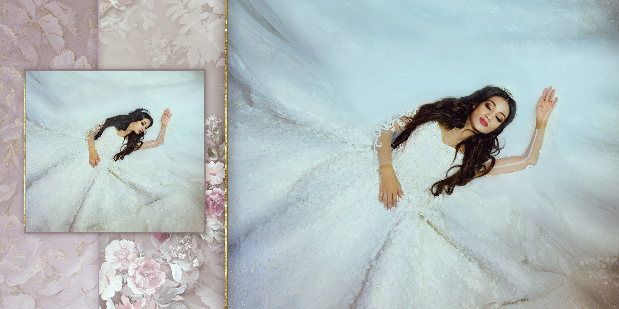 Свадебная фотокнига. Фотограф Кирсанова Наталия. Фотохудожник Наталия Кирсанова