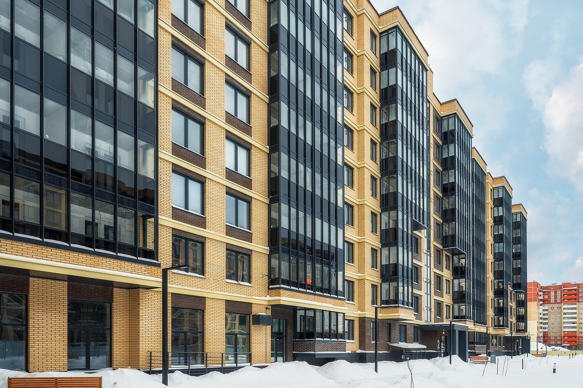 Фотосъемка недвижимости жилой комплекс Аквилон NEO, г. Северодвинск . Фотограф Александр Ермолин Архангельск