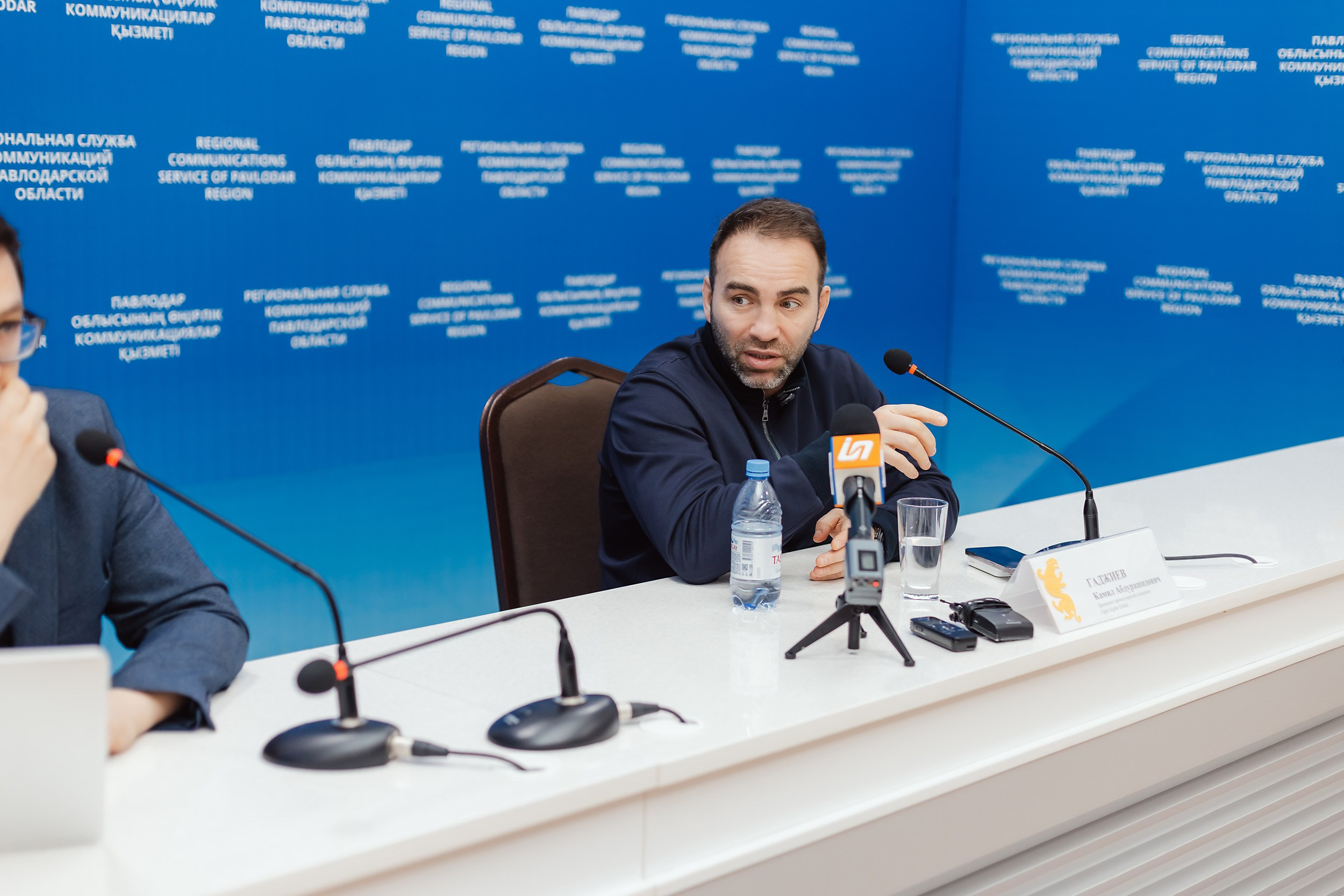 Пресс-конференция Камиля Гаджиева. Кипятком Павлодар
