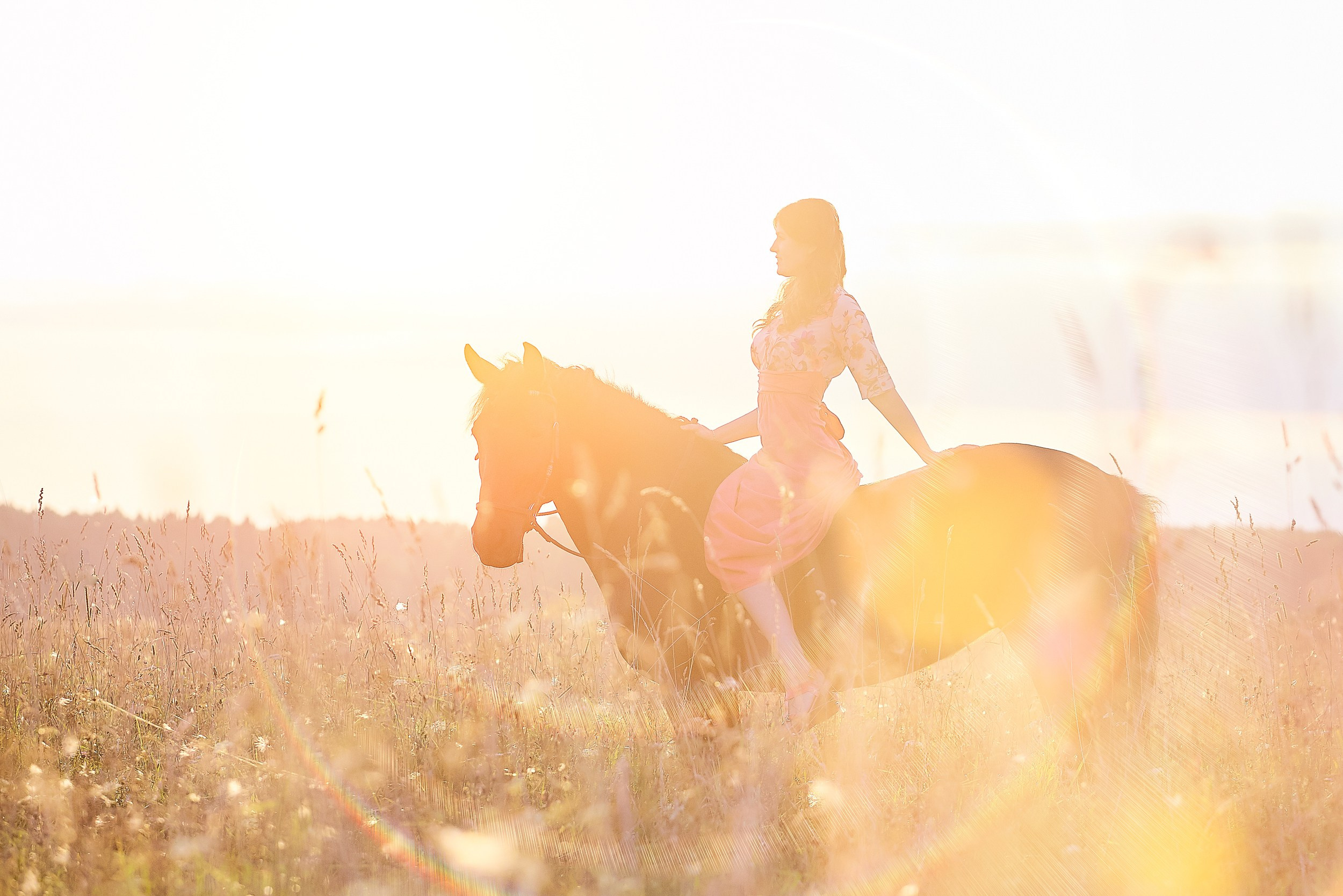 Фотосессия с лошадьми для Ирины. Фотограф Михаил Семенов