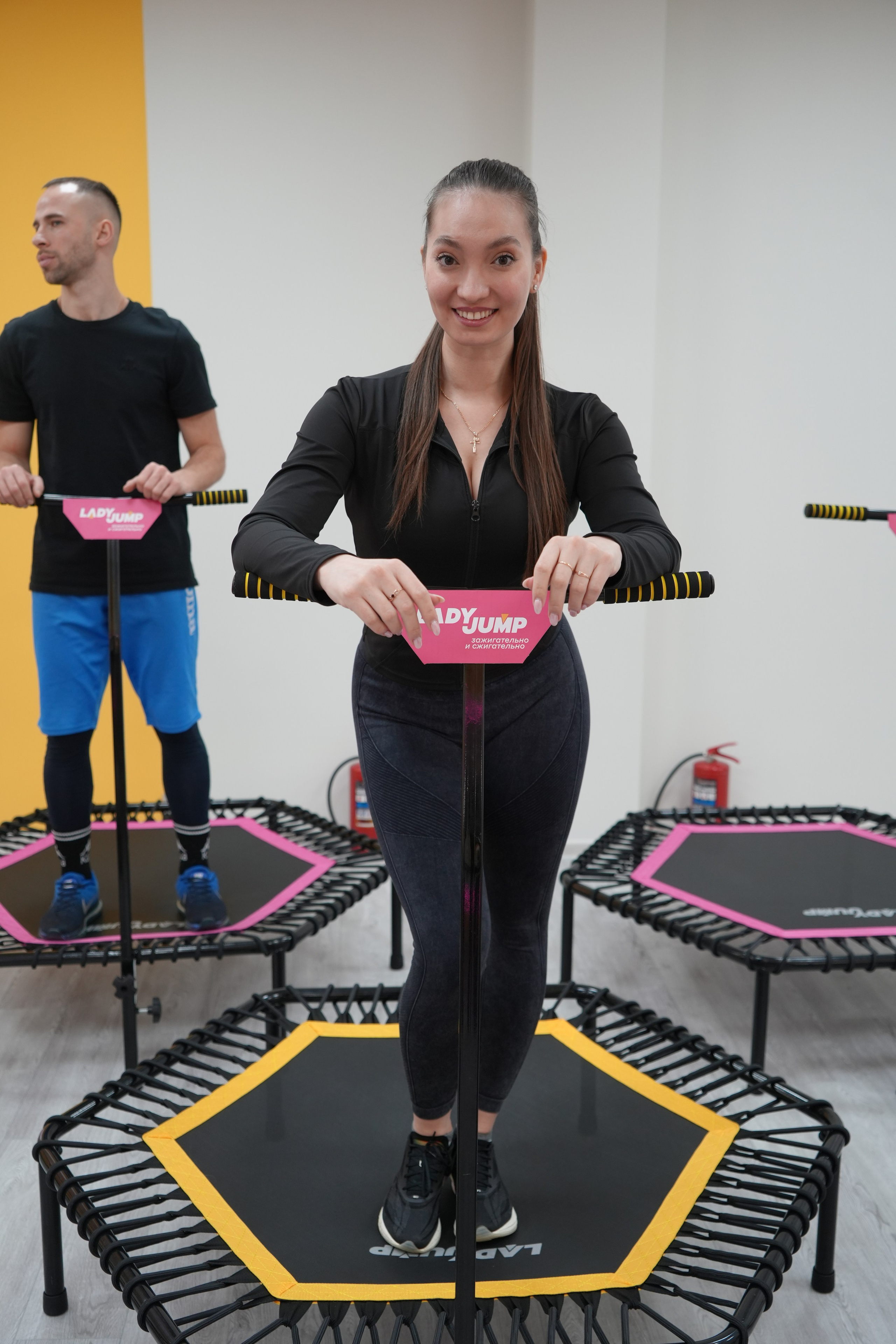 Открытие батутного центра «Lady Jump». Видеограф и Фотограф в Москве