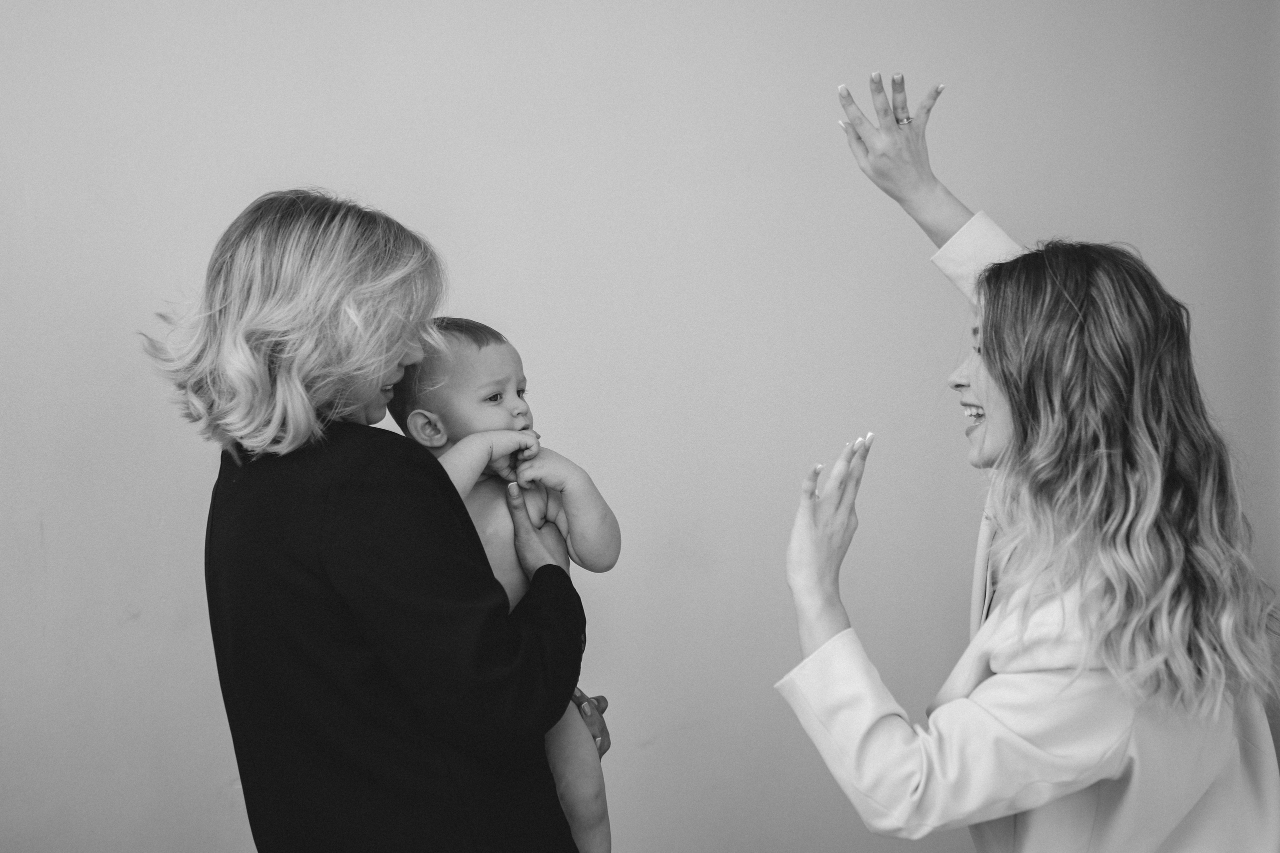 История троих: мама, крестная и малыш. Оксана Чистова свадебный фотограф | Москва и Питер