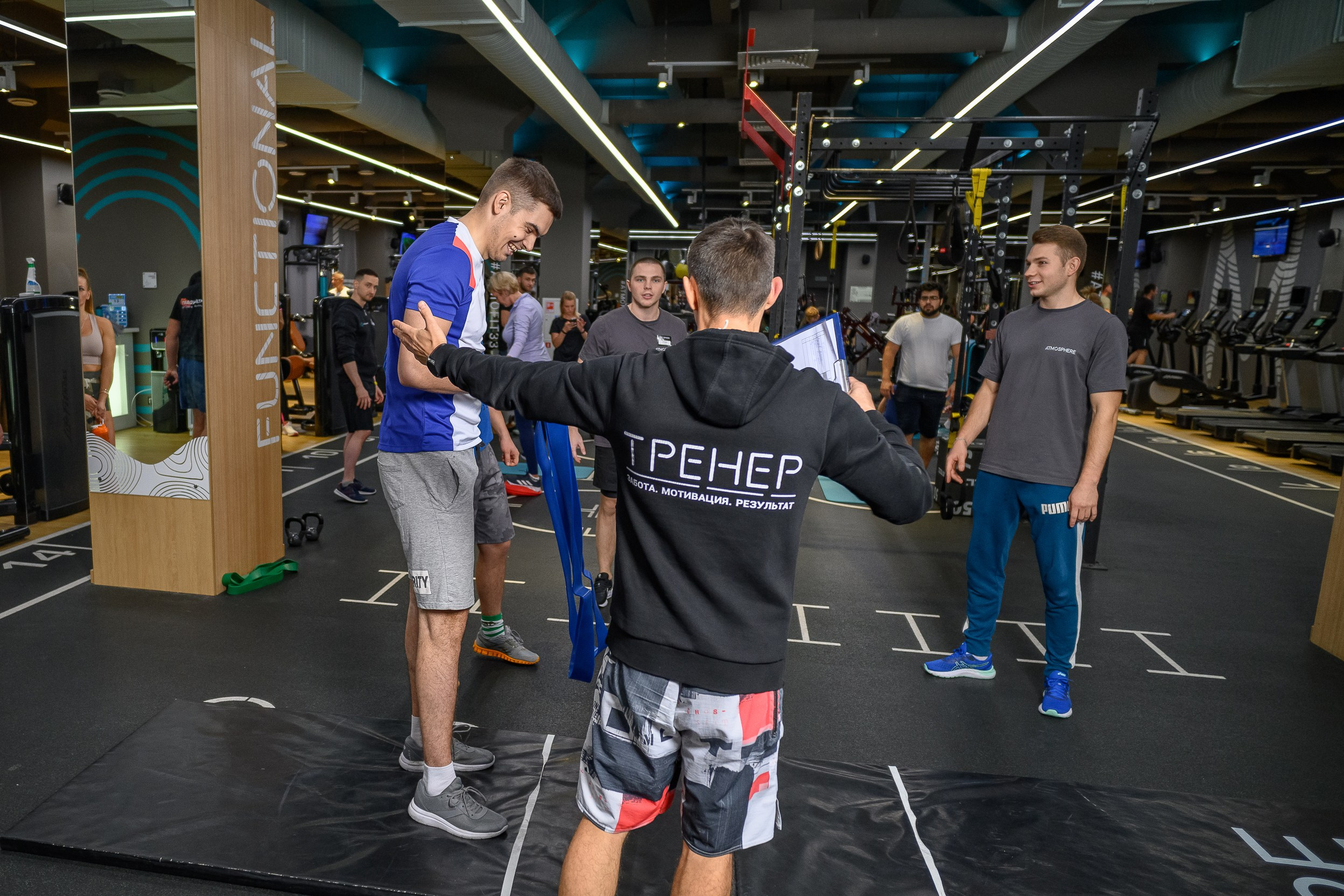 Фитнес-клуб «Атмосфера». Фотограф Александр Данилов
