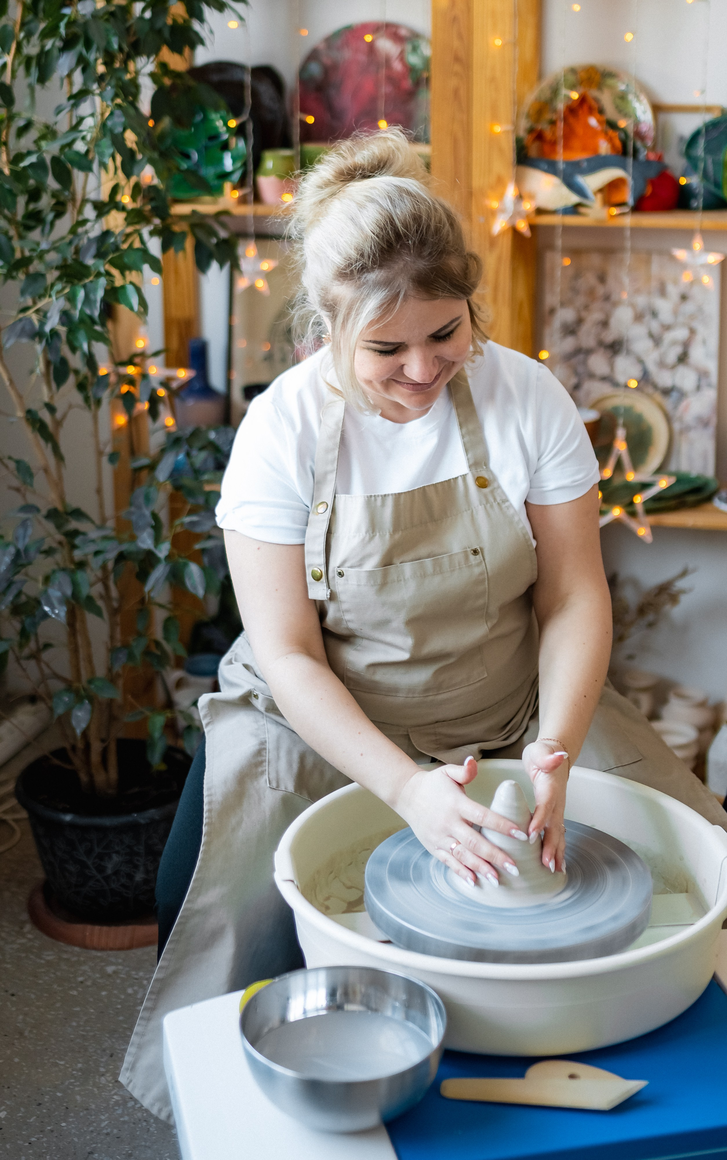 В гончарной мастерской. ProfotoNK