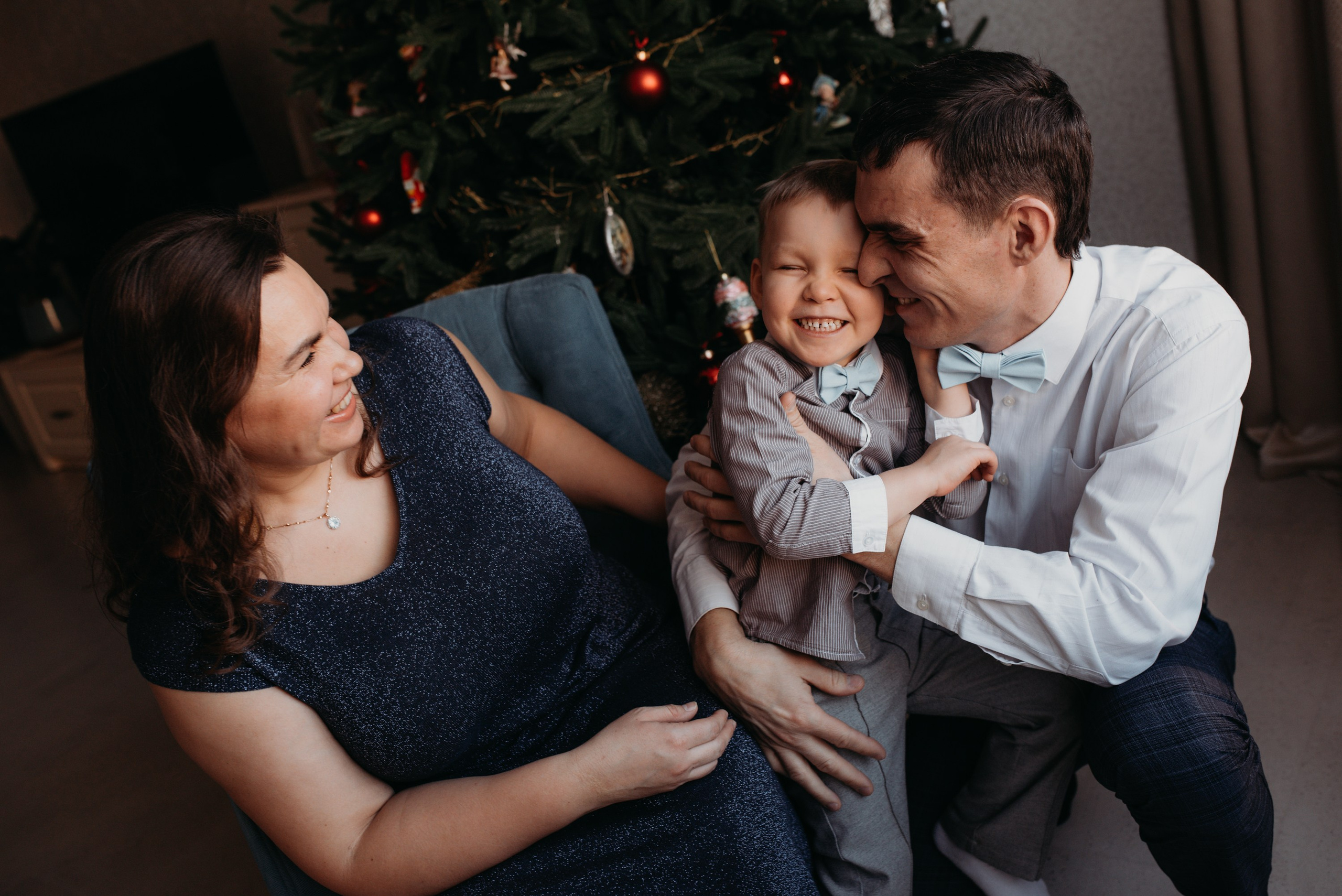 Юлия, Алексей, Тихон, Трофим и Потап. Семейный и детский фотограф в Новосибирске и Краснообске — Анна Ким