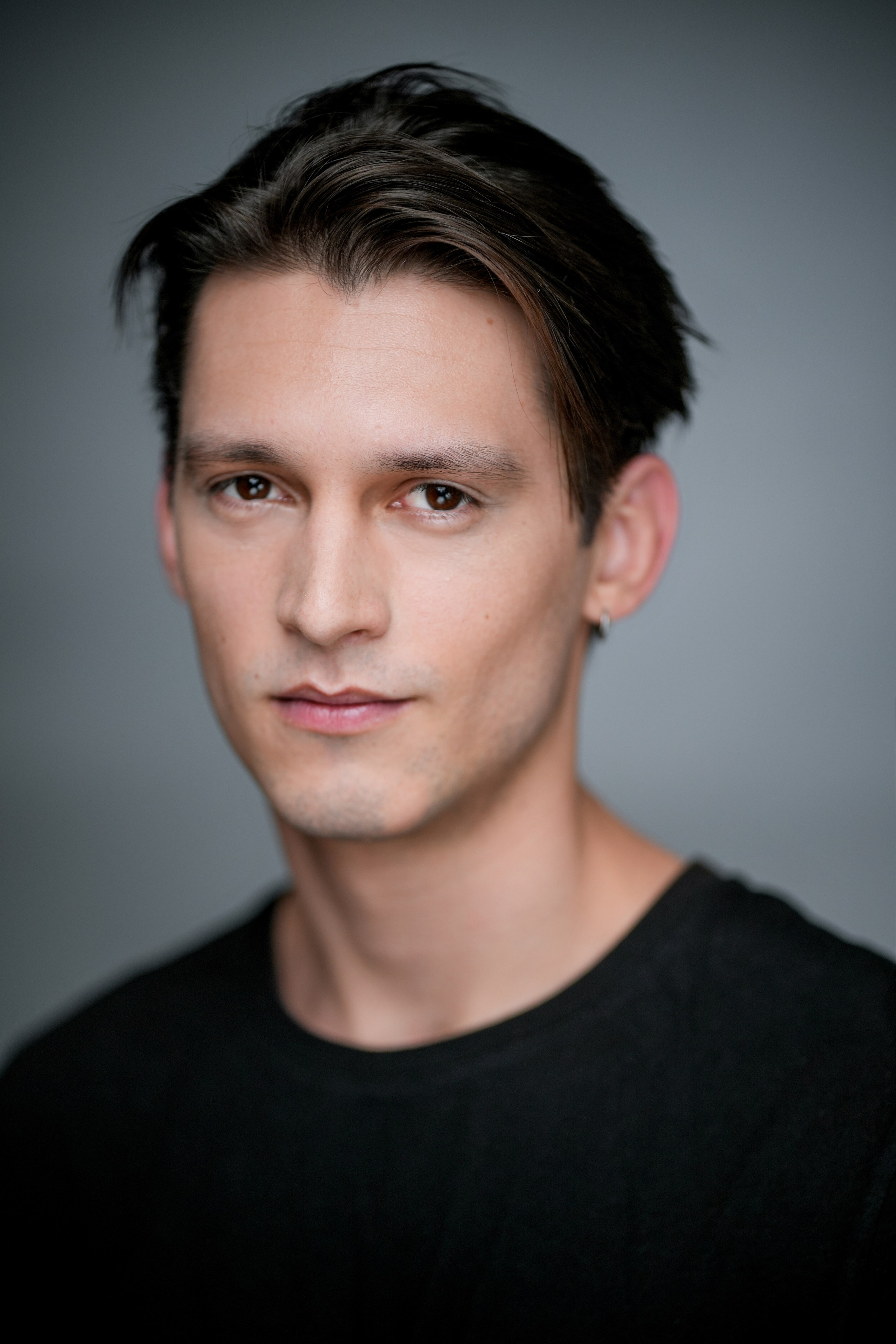 Актер Олег Рубанов. Портретная съемка в Москве, студийный фотограф Игорь Фомин