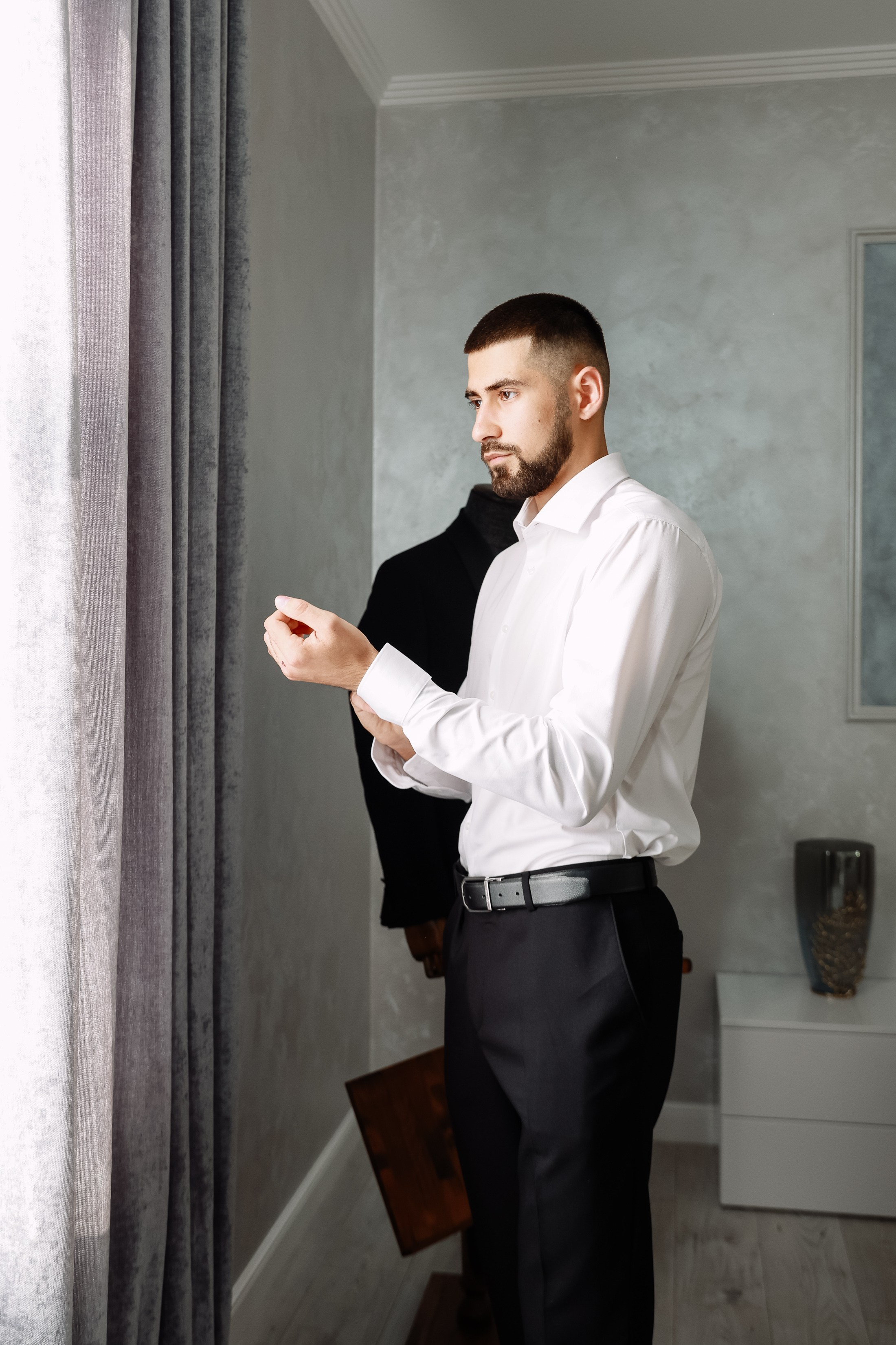 Сборы жениха. Фотограф Юлия Мальцева