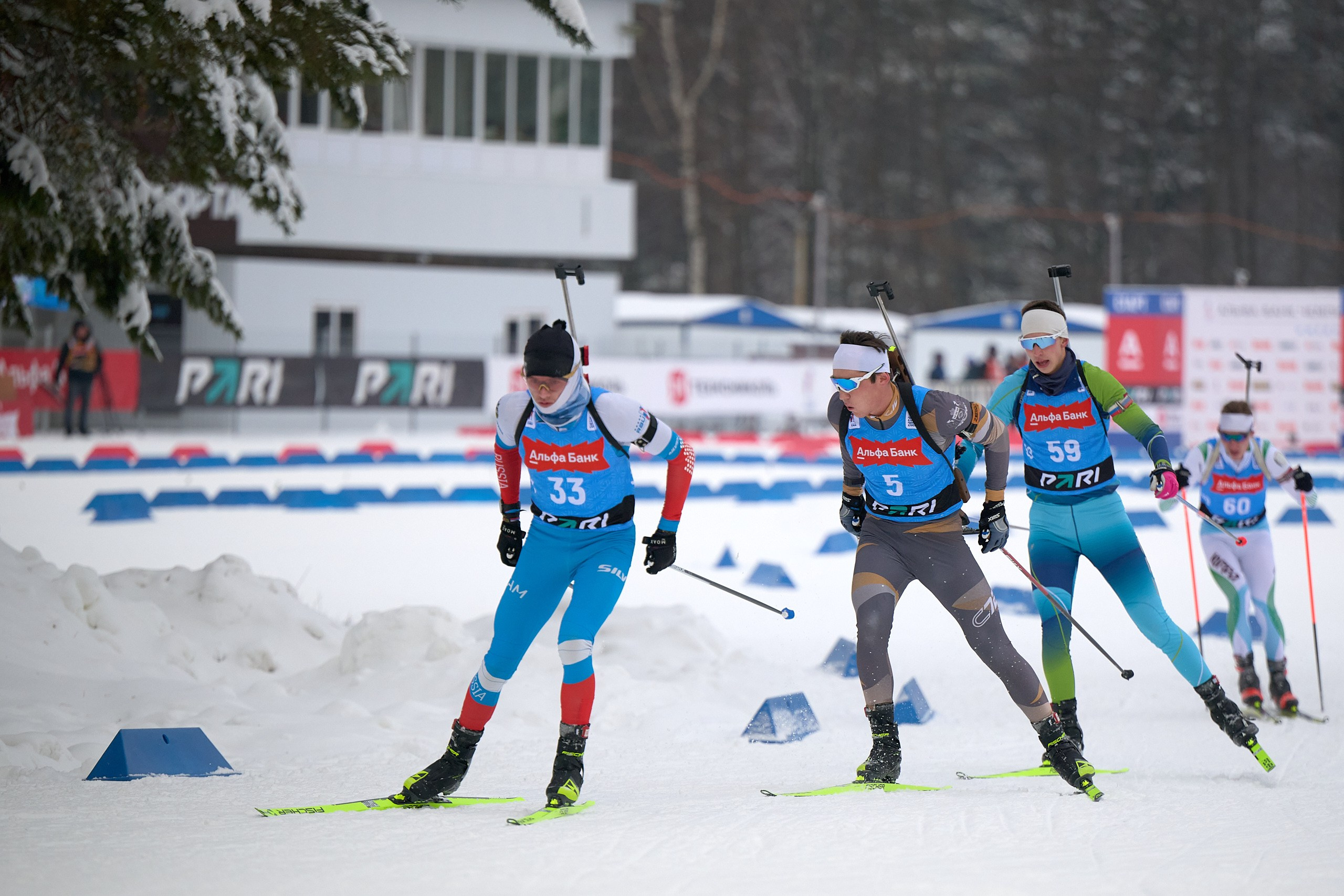 Биатлон. Чемпионат России — 2024/2025, 3-й этап, Ижевск. Ижевская винтовка. Спортивный репортажный фотограф в Ижевске Сергей Мерзляков