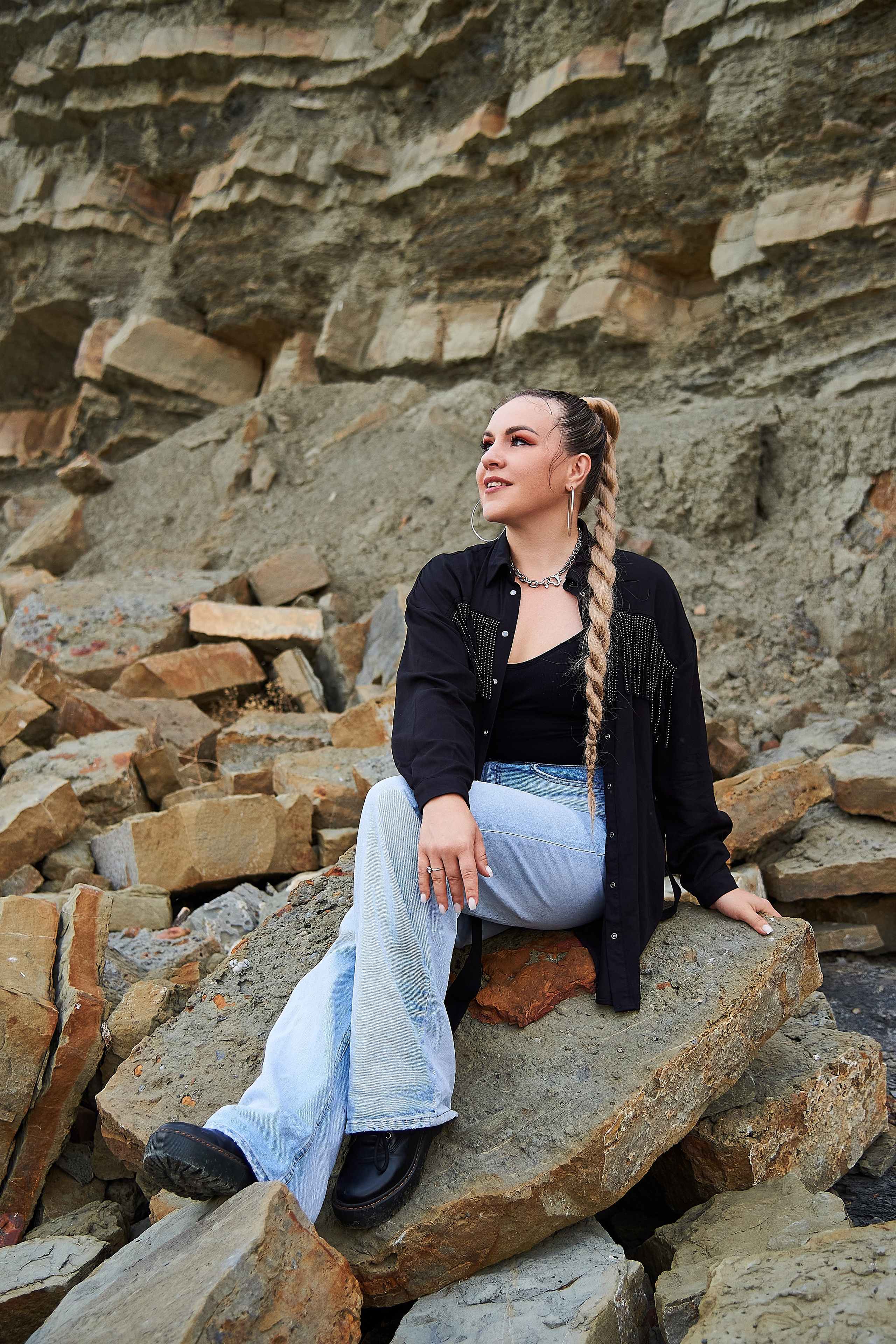 Портретная фотосессия в горах