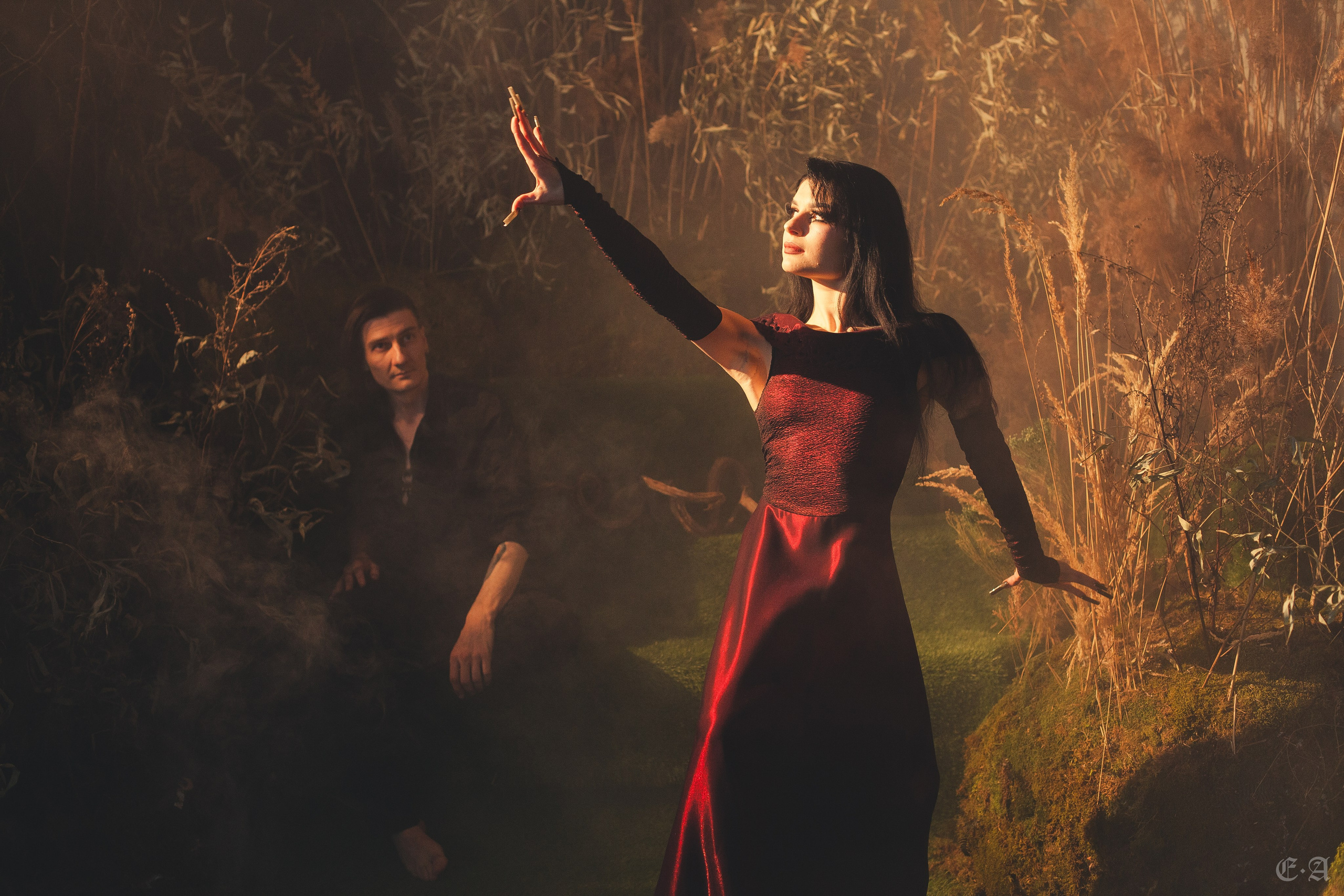 Съемки клипа «Клок тумана». Фотограф Ellairen