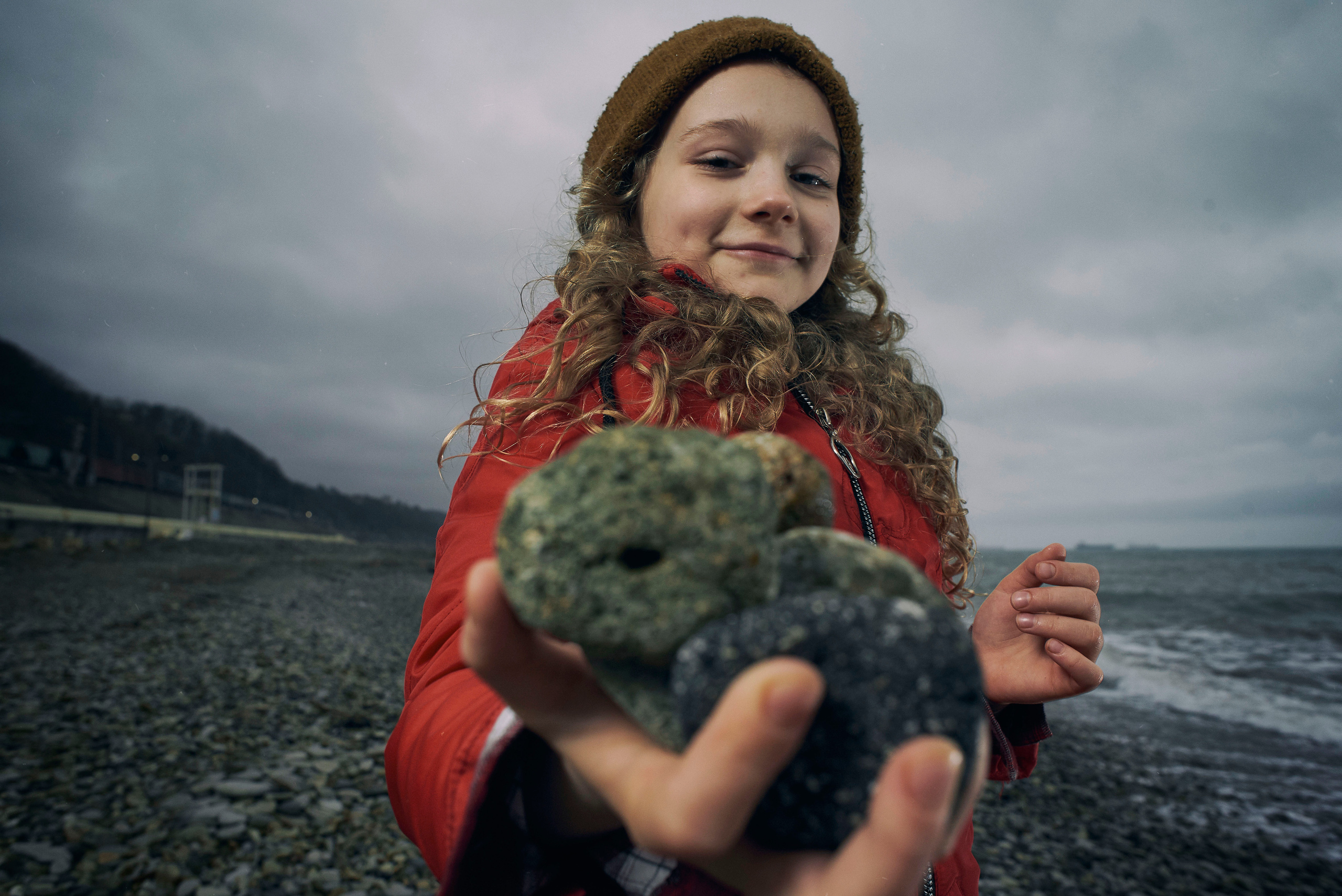 Семейная фотосессия на пляже