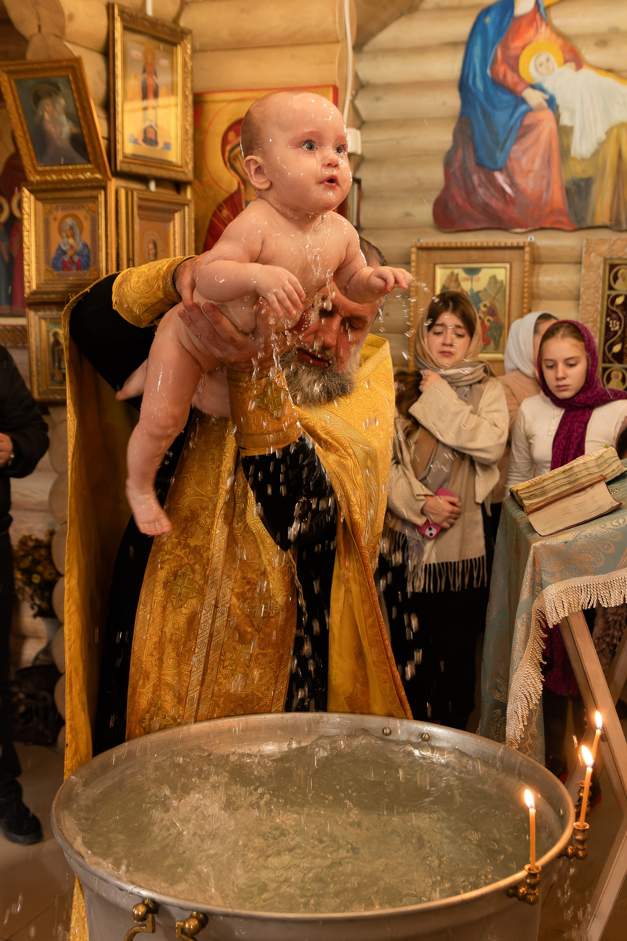 Крещение. Репортажный фотограф в Ставрополе