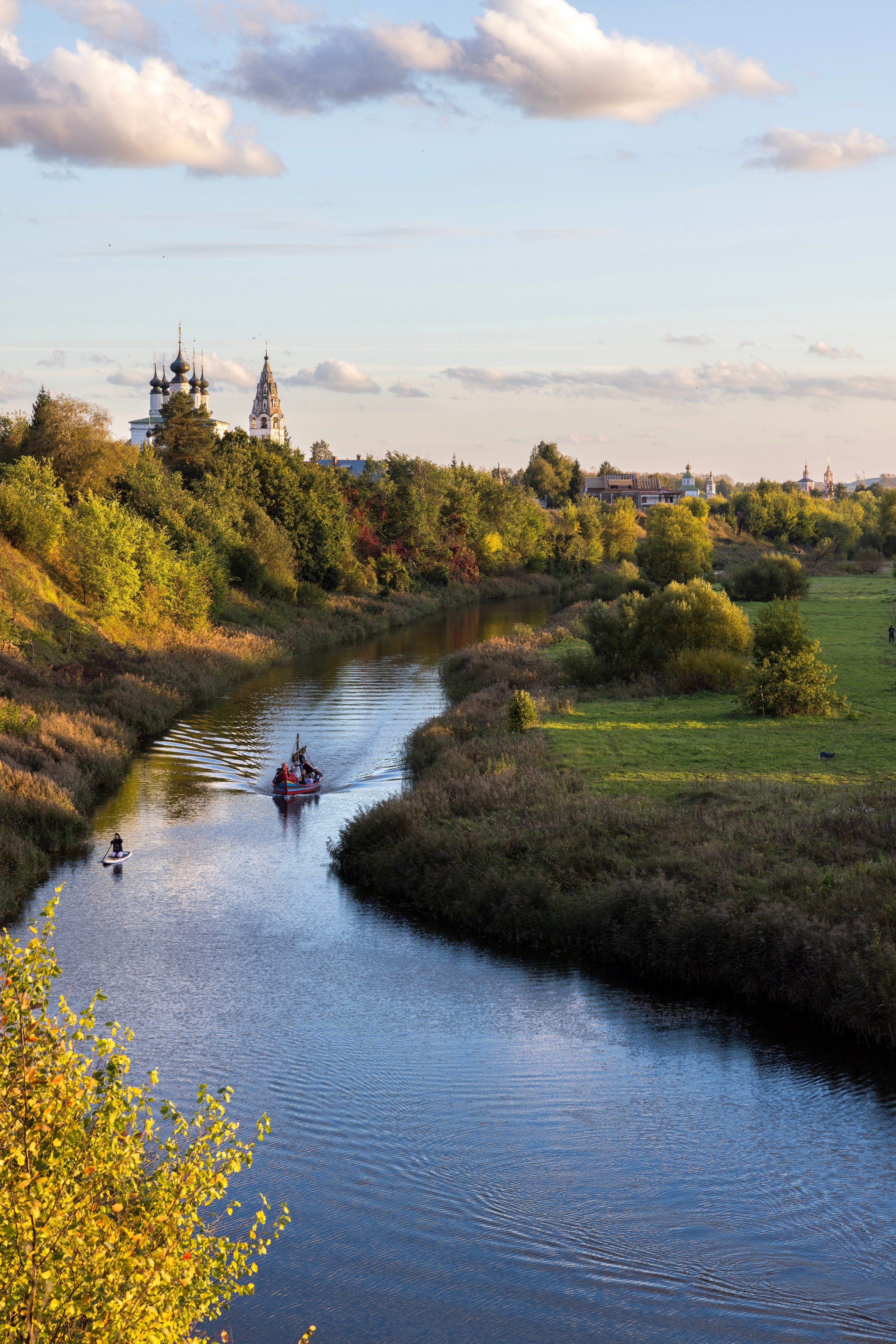 Суздаль и река Каменка
