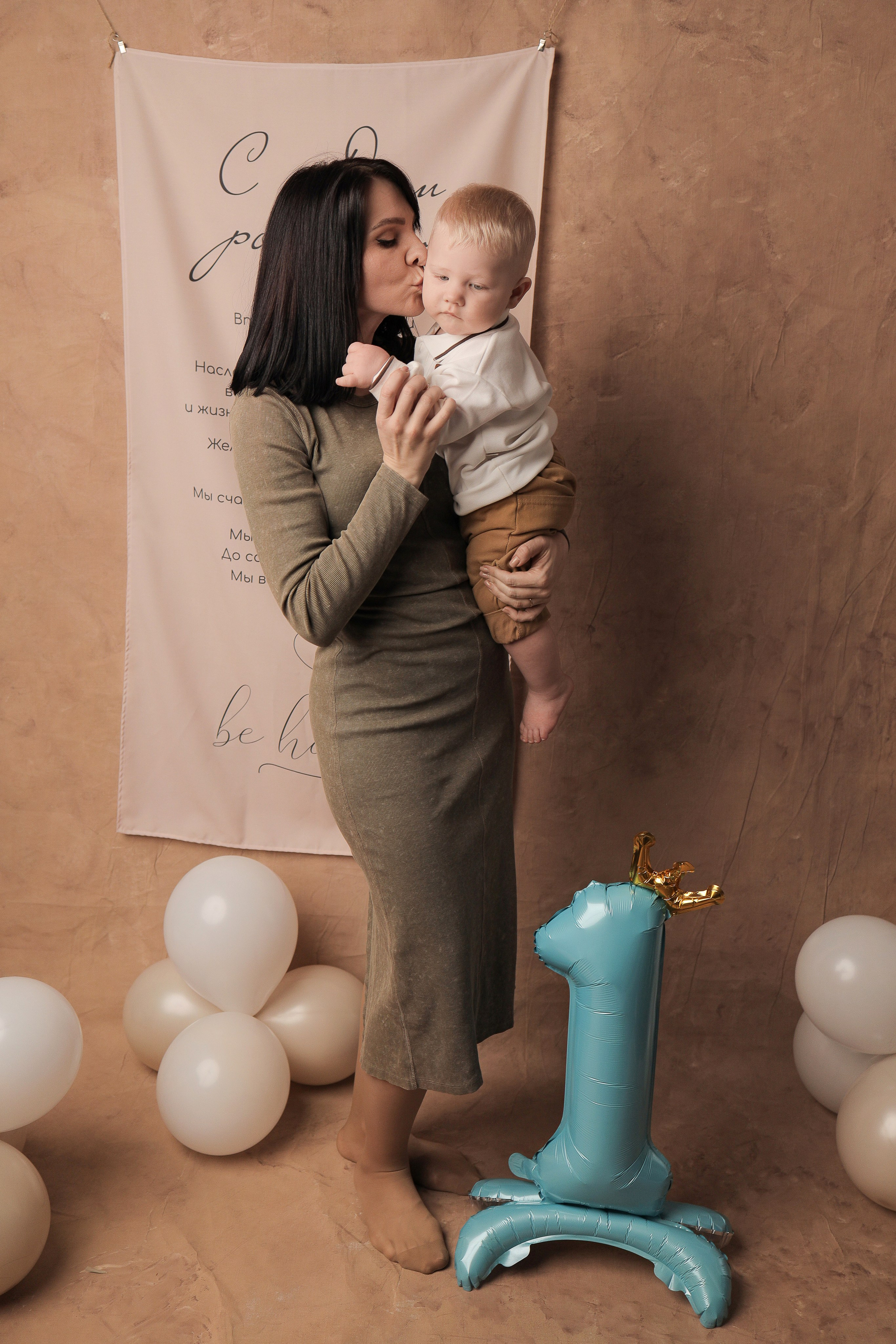 Арсений, 1 годик. Фотограф новорожденных в Новокузнецке Анна Горошникова