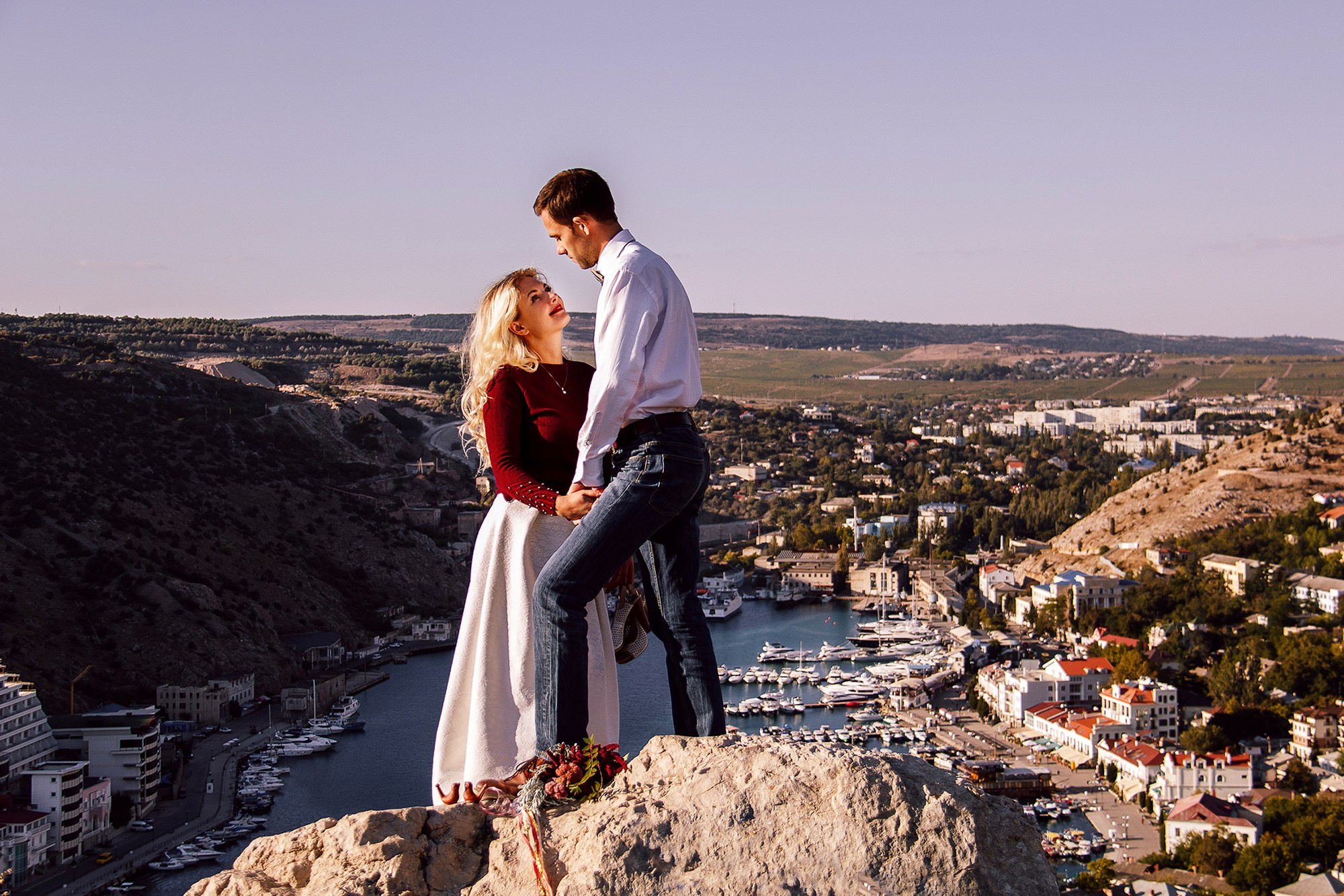 Love Story Анна и Владимир. Балаклава. Свадебный и семейный фотограф в Евпатории Зайцева Надежда