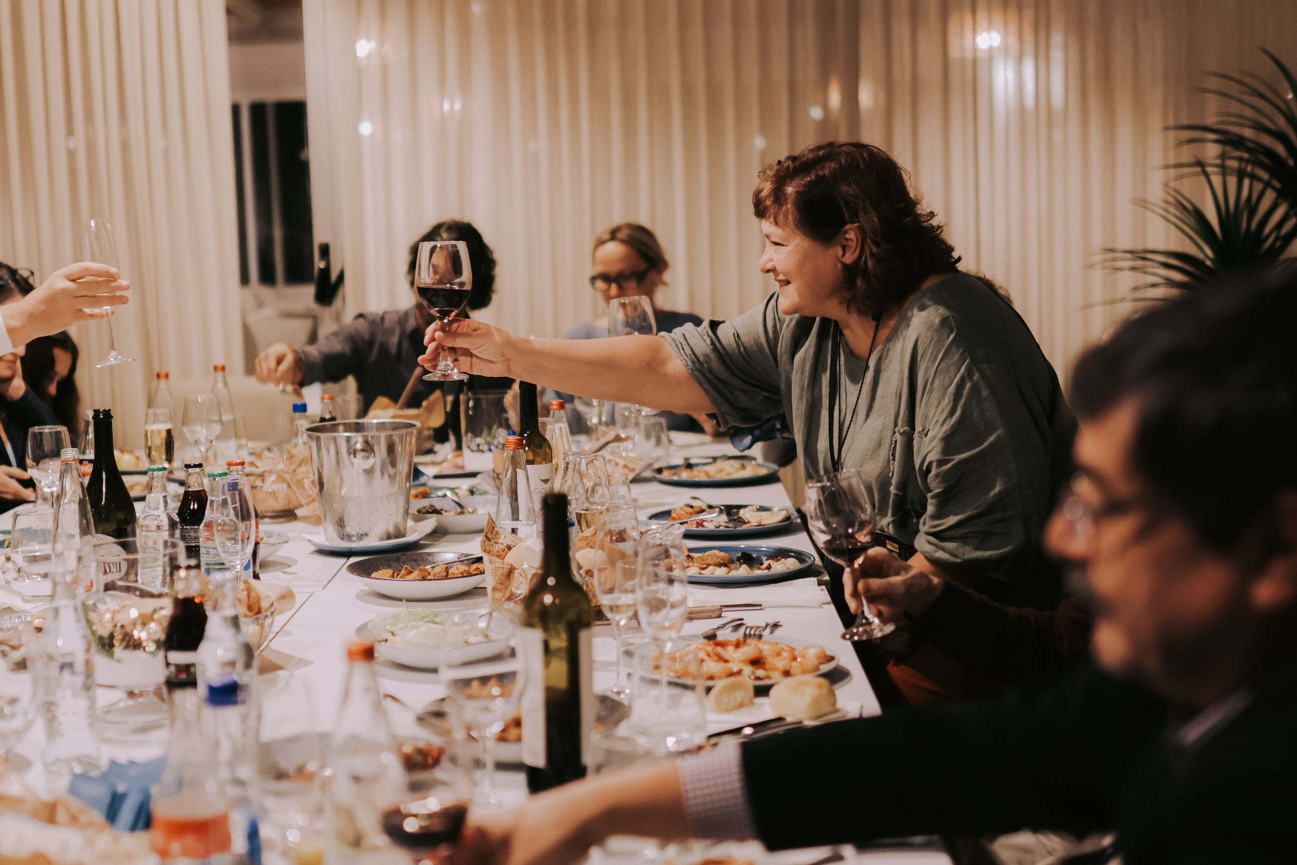 Engagement dinner, Bat Yam | December 2025. Photographer in Israel Alice Milchin