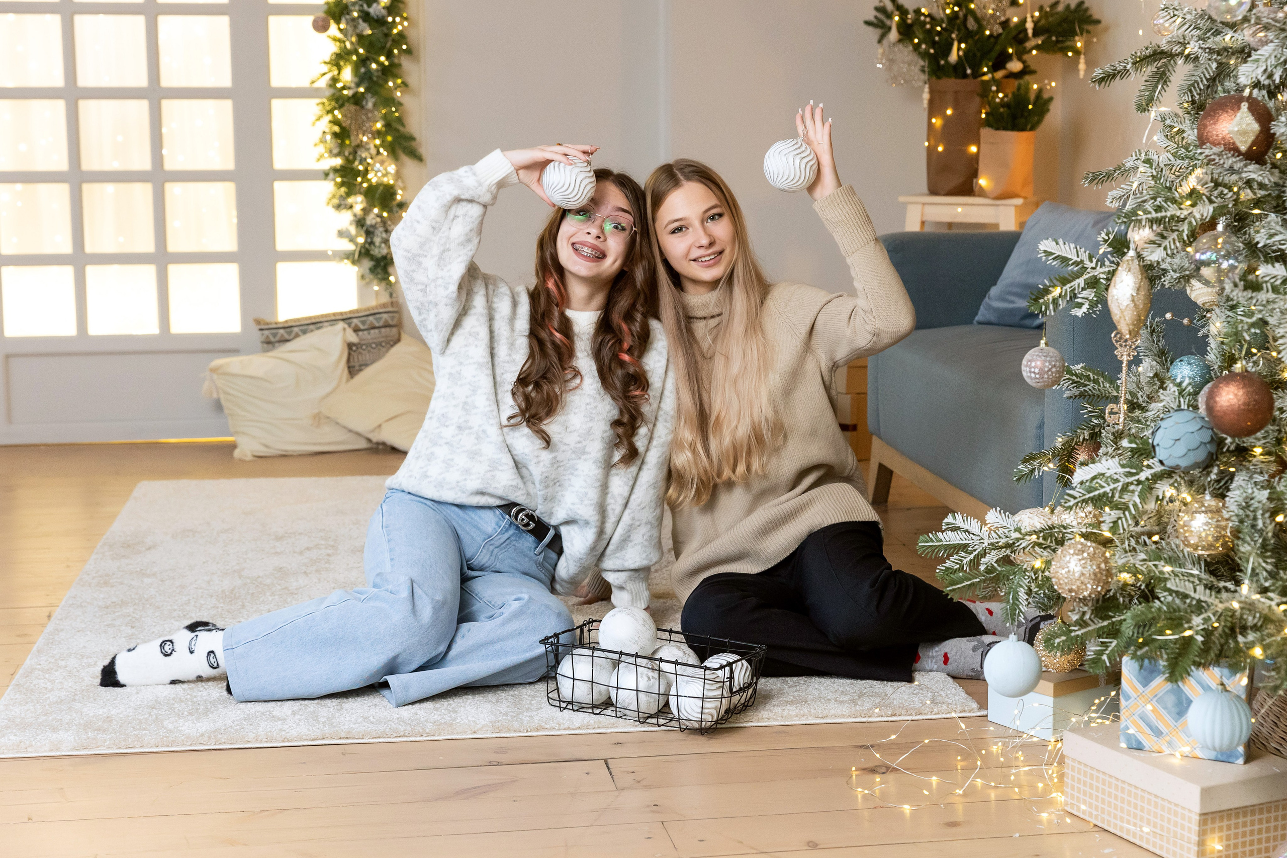 Новогодняя фотосессия 11Б. Семейный, детский, школьный фотограф в Благовещенске Яна Белоусова