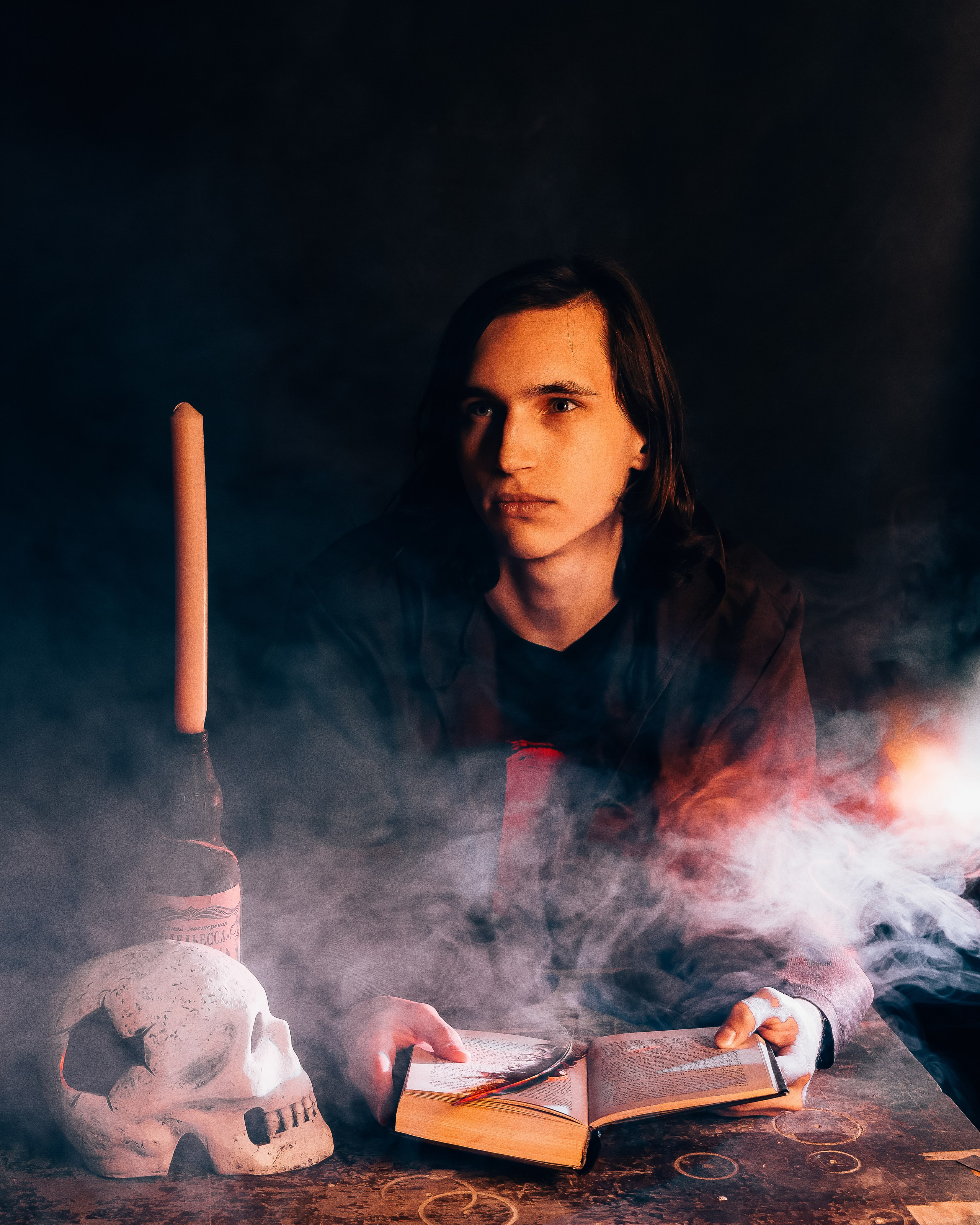 МАКСИМ СВЕТОВЫЕ ЭФФЕКТЫ + ДЫМ. Фотограф Владимир Роля