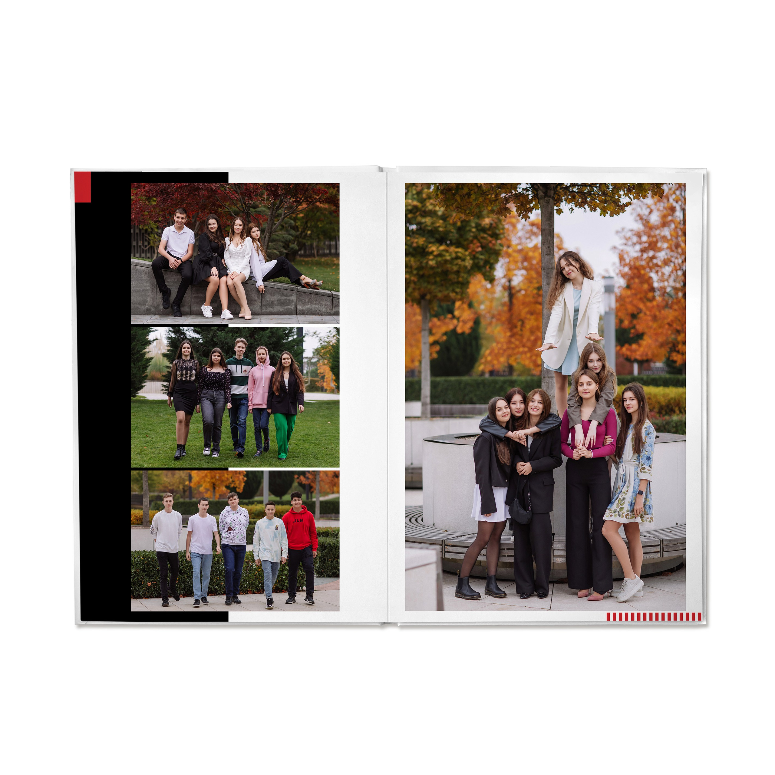 Осенние фото выпускников