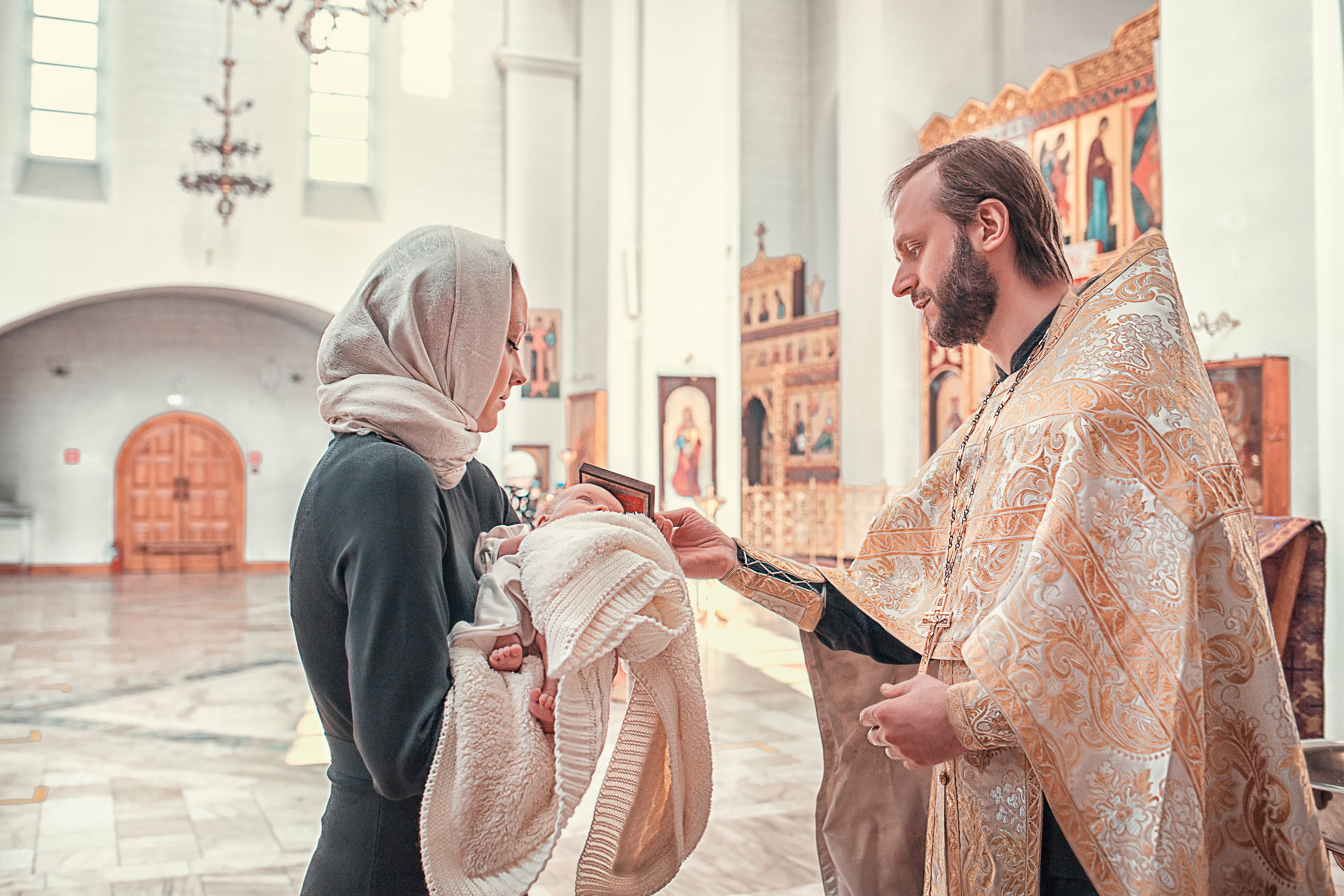 Таинство Крещения. Фотограф на Крещение и Венчание, Семейный фотограф в Краснодаре Анастасия Гурова