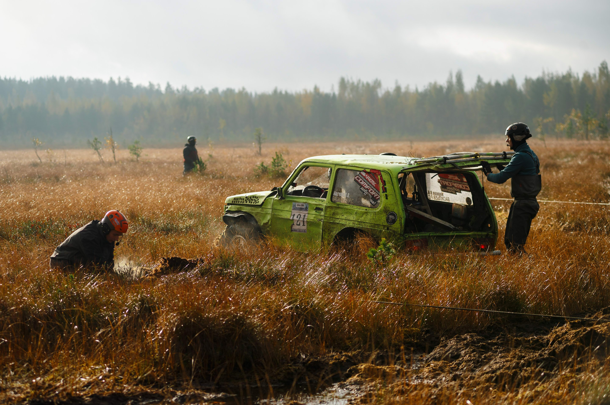 Кубок СПб по трофи-рейдам 04-06.10.2024 — день 2. Фотограф Алексей Алексеев