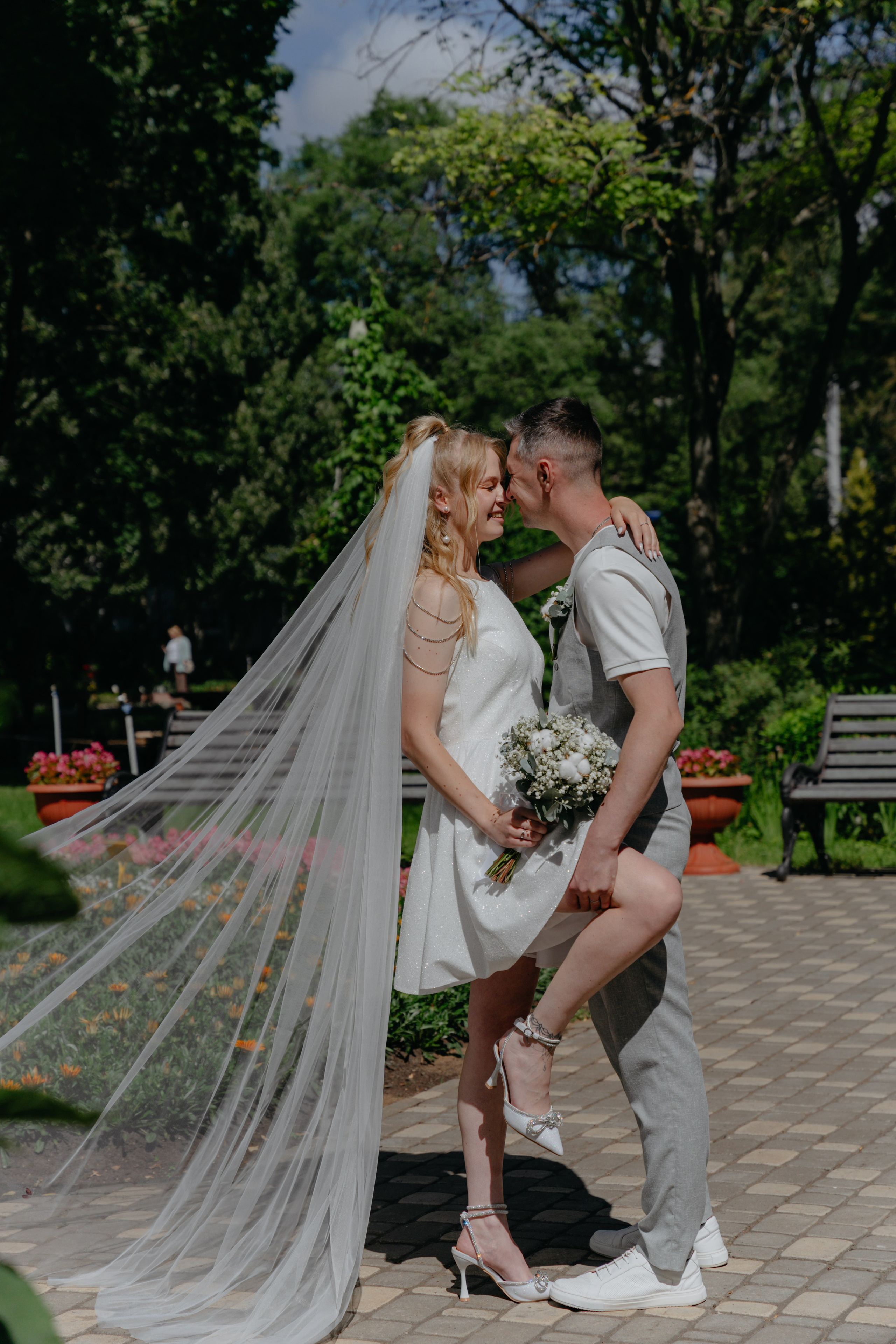 Марина и Владимир. Самокатное настроение