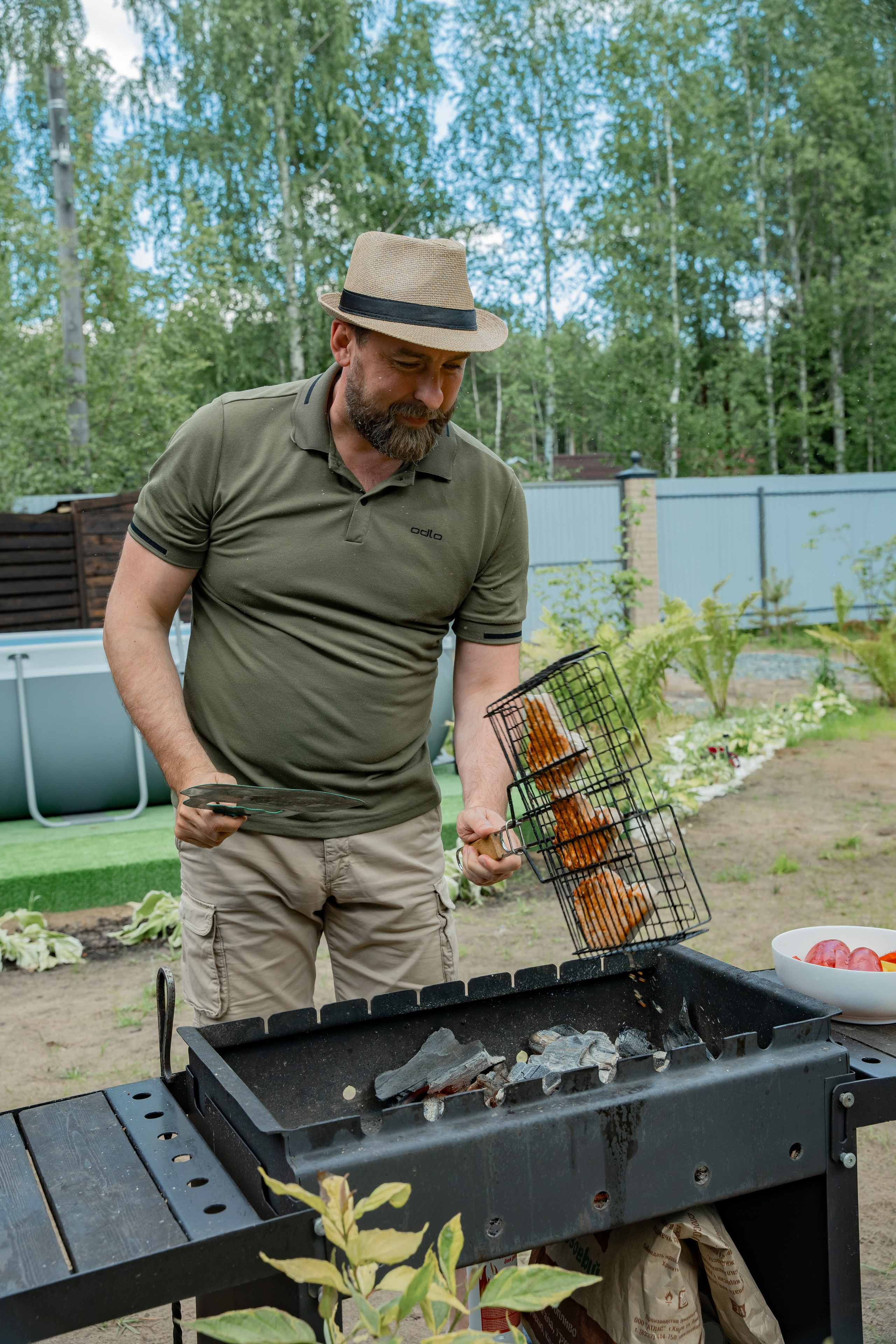 Семья на отдыхе