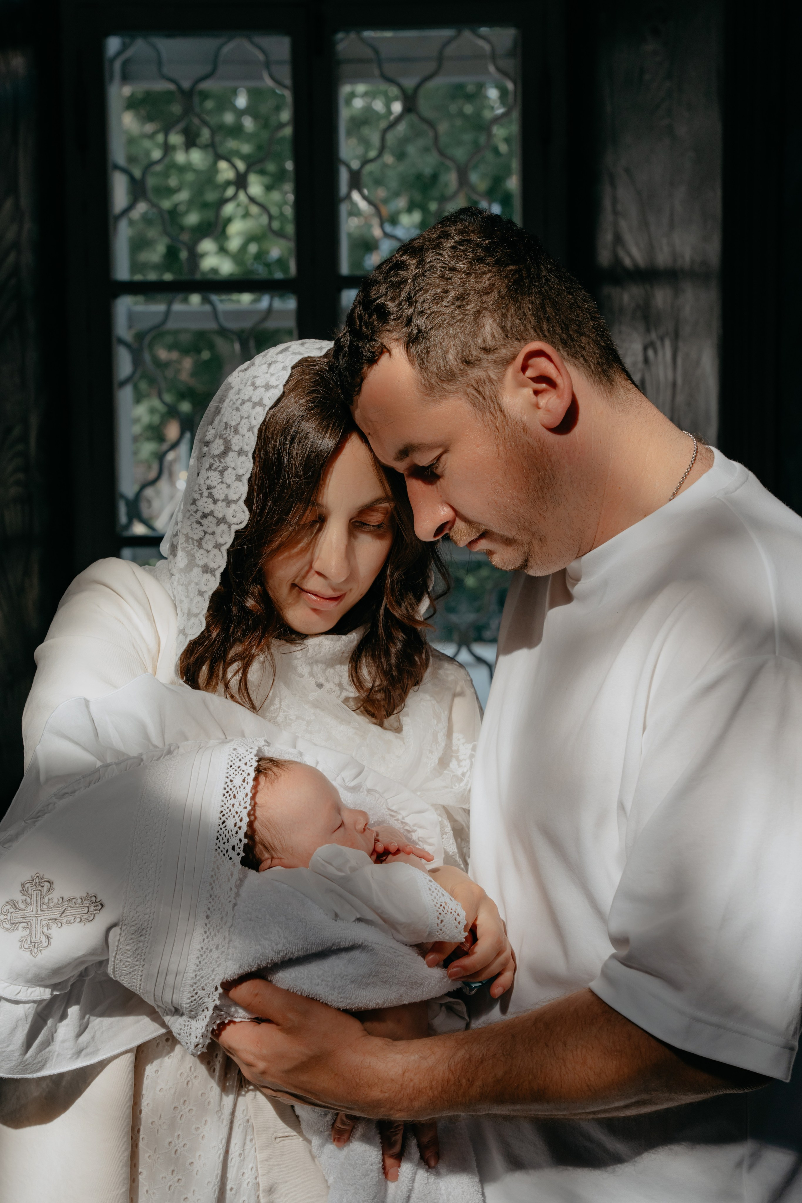 Таинство крещения Артема в соборе Ионна Предтечи