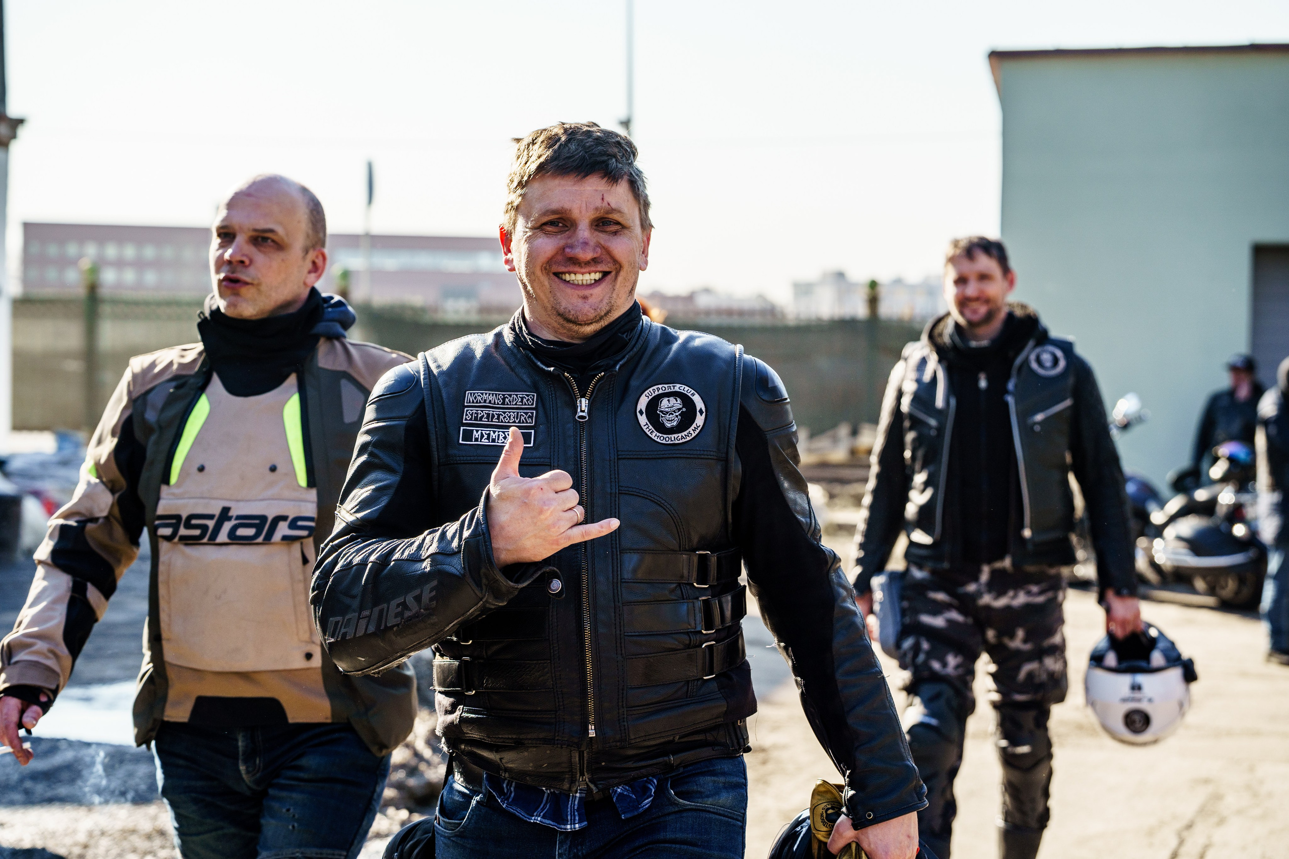 Прохват мотоклуба Norman Riders ч.2. Концертный и репортажный фотограф в Санкт-Петербурге Слава Пахомов